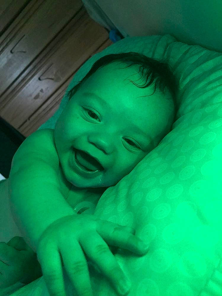 Aven joined the competition — help win amazing prizes! baby, cheek, child, close_up, comfort, eye, finger, fun, gesture, grass, happy, iris, mouth, nose, person, room, skin, smile, thumb, toddler