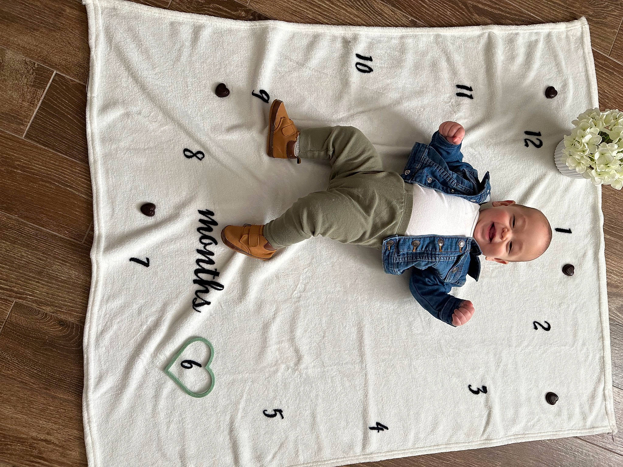Jameson joined the competition — help win amazing prizes! baby_toddler_clothing, bed, bedding, child, comfort, font, karate, linens, paper, pattern, person, pillow, rectangle, room, sleeve, t_shirt, textile, throw_pillow, toddler, white
