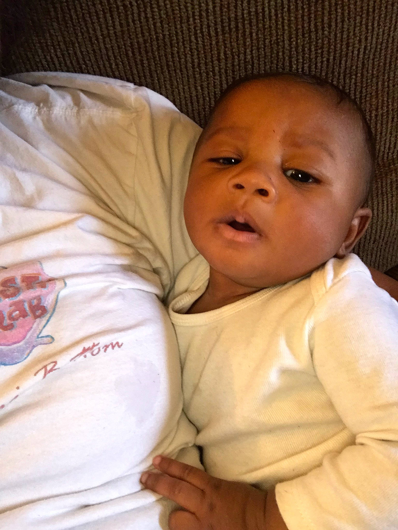 Jamir Jr joined the competition — help win amazing prizes! baby, cheek, child, nose, person, skin, smile, toddler