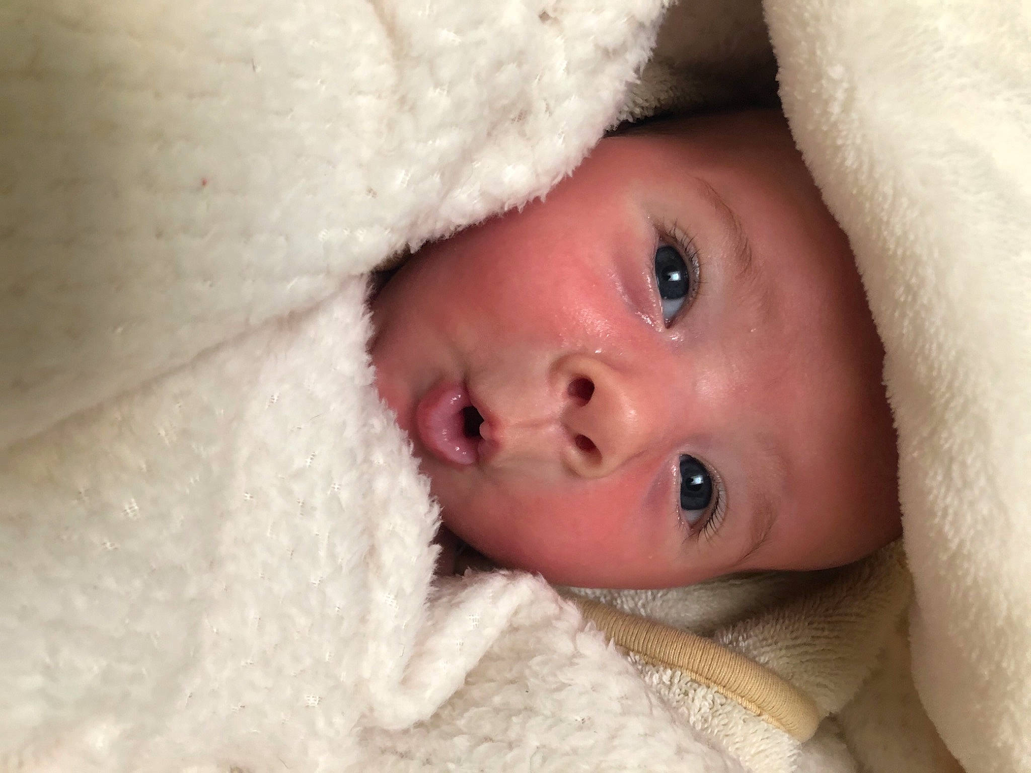 Beckham joined the competition — help win amazing prizes! baby, cheek, child, chin, comfort, eye, eyebrow, eyelash, face, facial_expression, flash_photography, foam, headwear, iris, linens, lip, mammal, mouth, nose, person