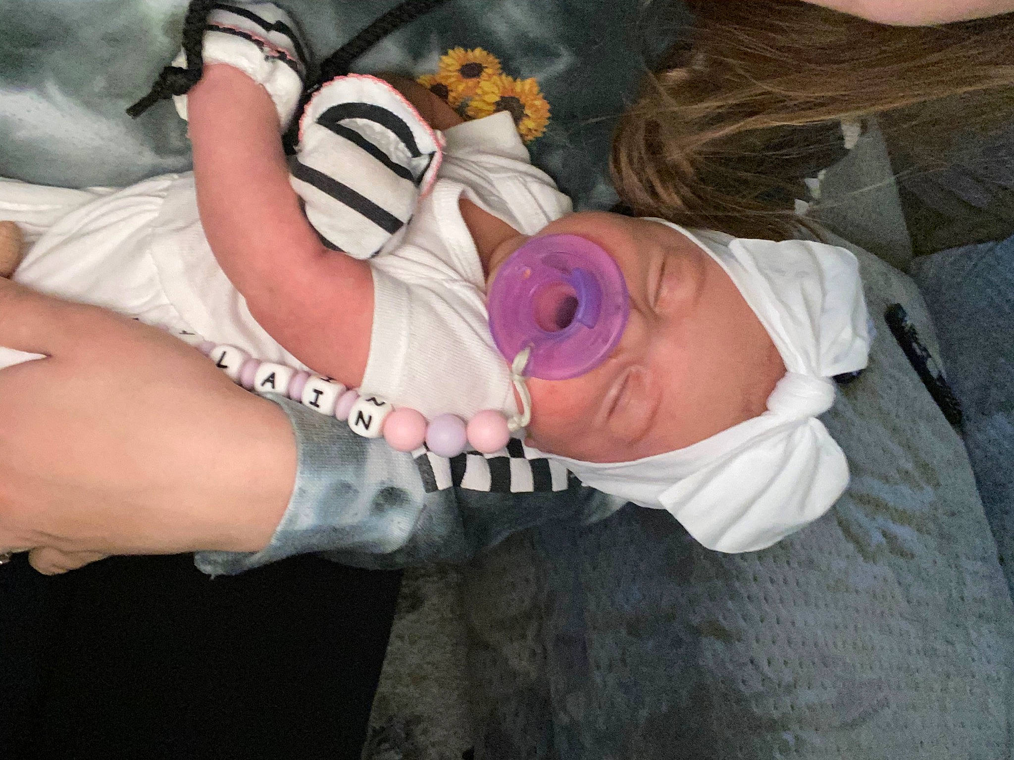 Raylain Vaness joined the competition — help win amazing prizes! baby, baby_toddler_clothing, child, comfort, eye, finger, flesh, foot, gesture, hat, human_body, human_leg, knee, nail, person, skin, sunglasses, thigh, thumb, toddler