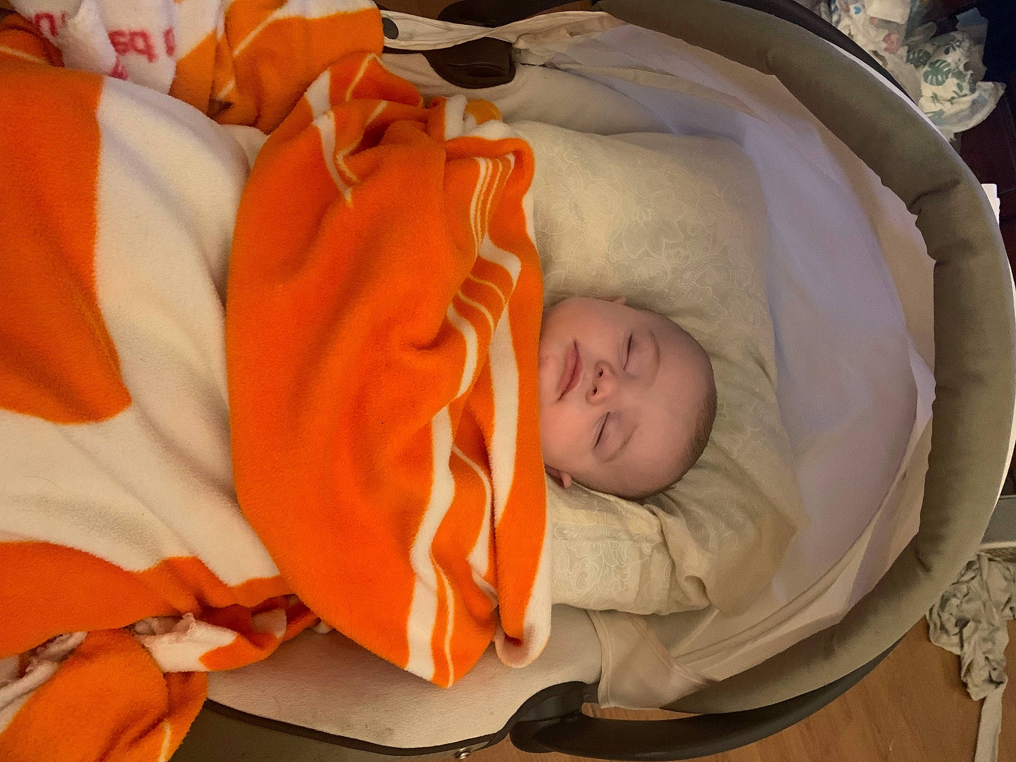 Arrow joined the competition — help win amazing prizes! baby, baby_products, baby_sleeping, baby_toddler_clothing, bedtime, carmine, child, comfort, hardwood, infant_bed, linens, nap, orange, peach, person, room, sleep, toddler, wood