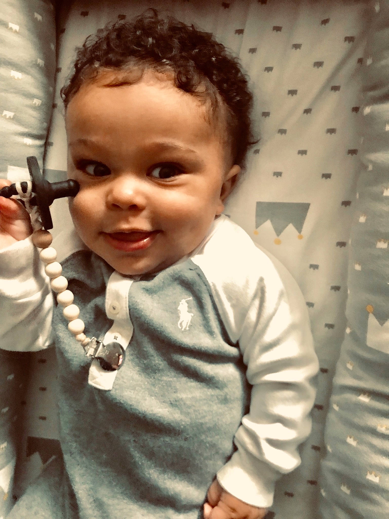 Jabari is registered to the contest to win money with this photo: baby, cheek, child, forehead, hairstyle, head, person, smile, toddler