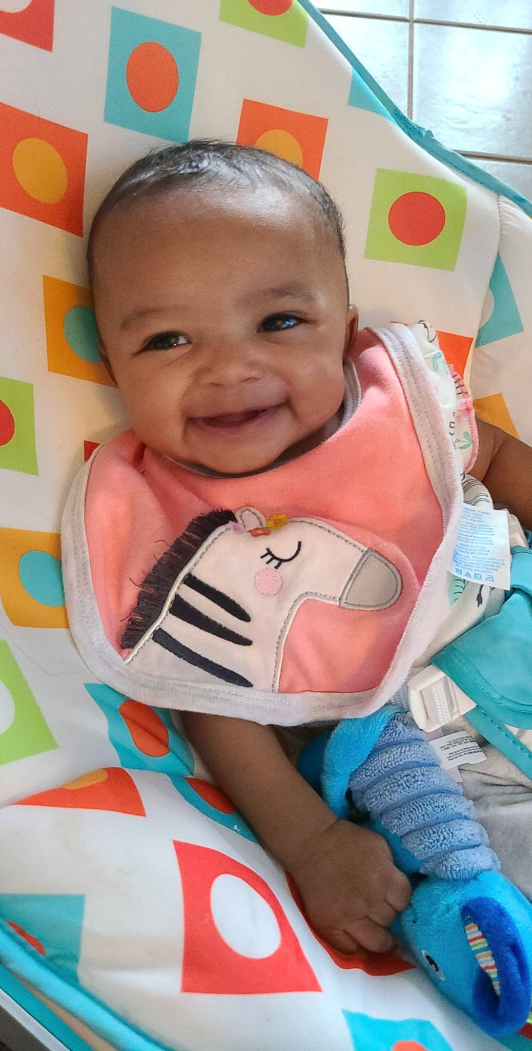 Gabriella joined the competition — help win amazing prizes! baby, baby_products, cheek, child, joy, person, play, product, smile, toddler