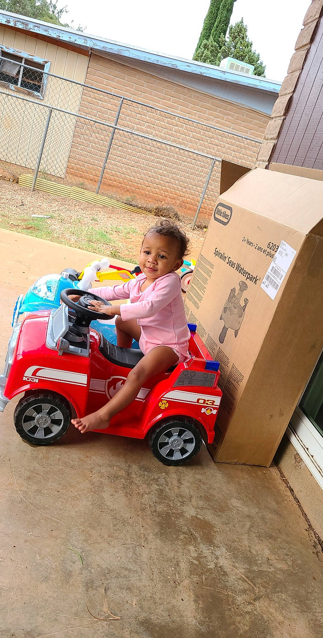 Ta'Leah joined the competition — help win amazing prizes! car, child, motor_vehicle, person, product, toddler, vehicle