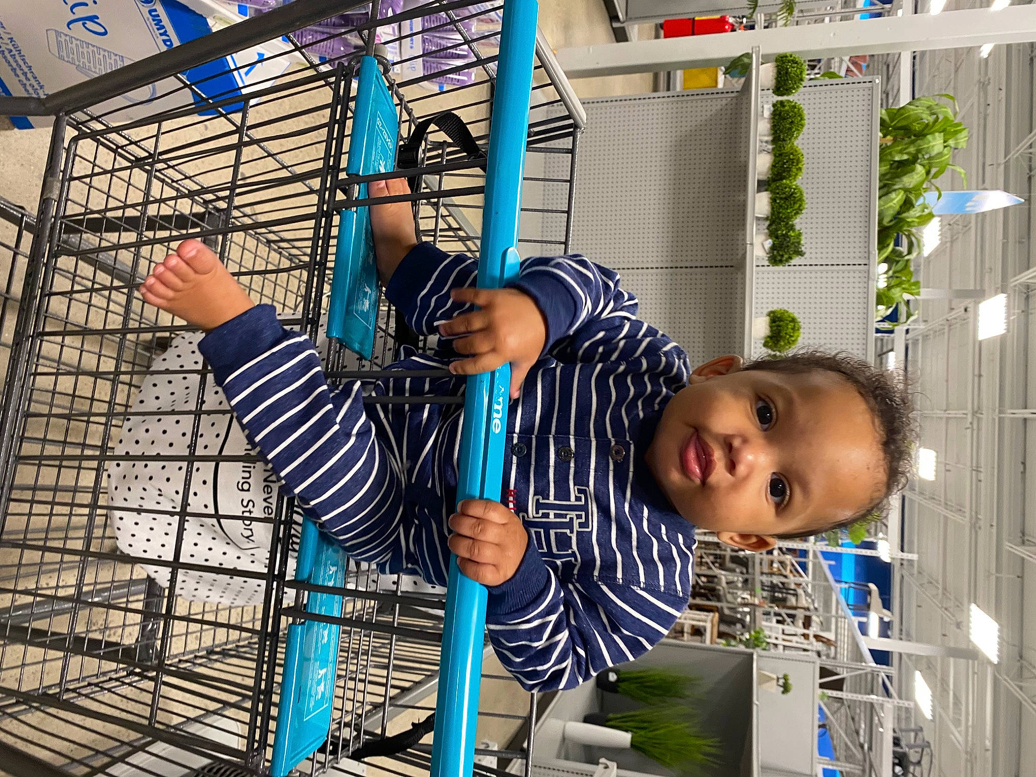 Aziel joined the competition — help win amazing prizes! blue, child, city, electric_blue, engineering, fun, leisure, mesh, metal, net, person, play, recreation, shorts, smile, snapshot, t_shirt, toddler, vacation