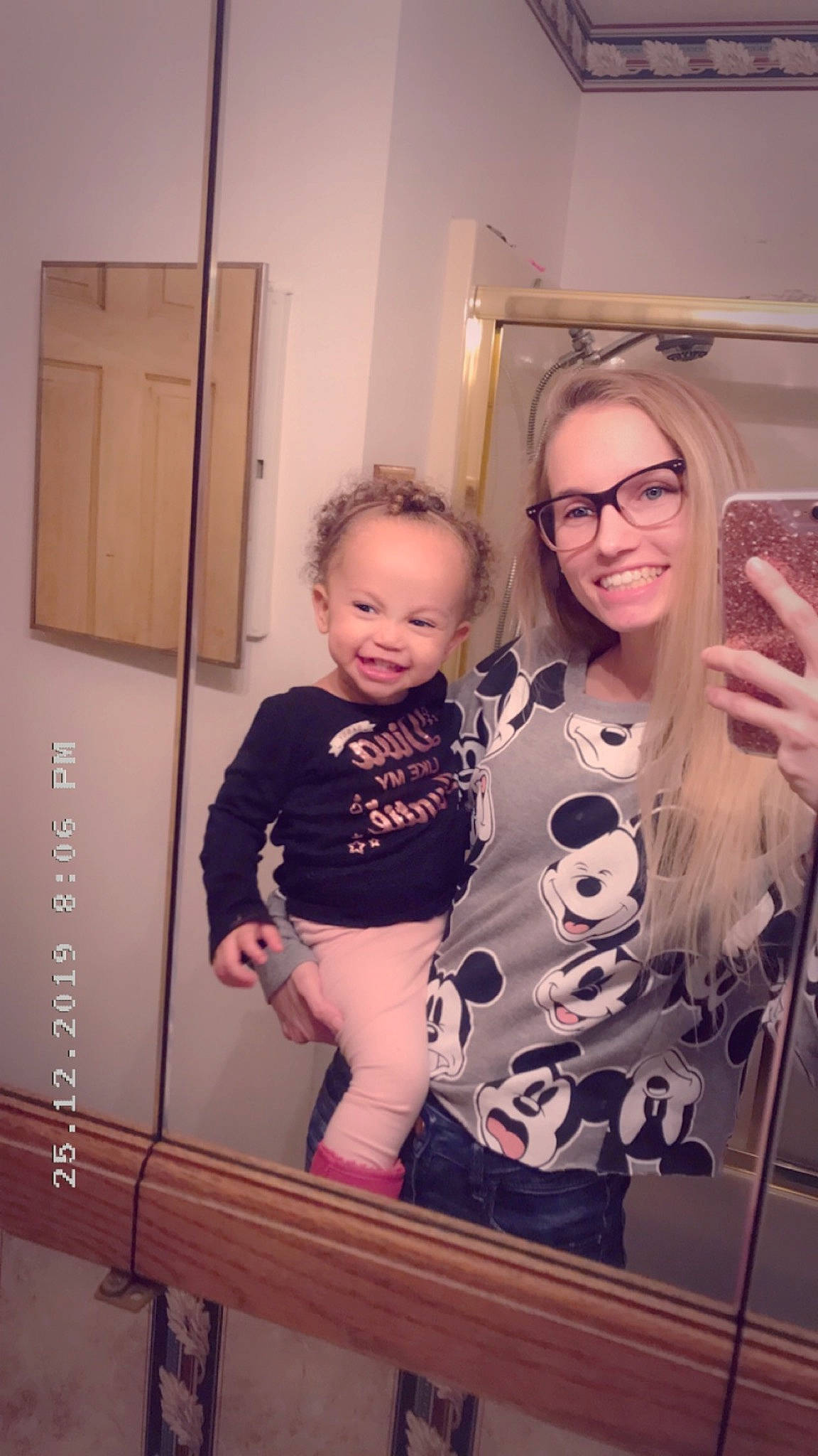 Marilyn joined the competition — help win amazing prizes! child, glasses, joy, mirror, person, photography, room, selfie, smile, toddler