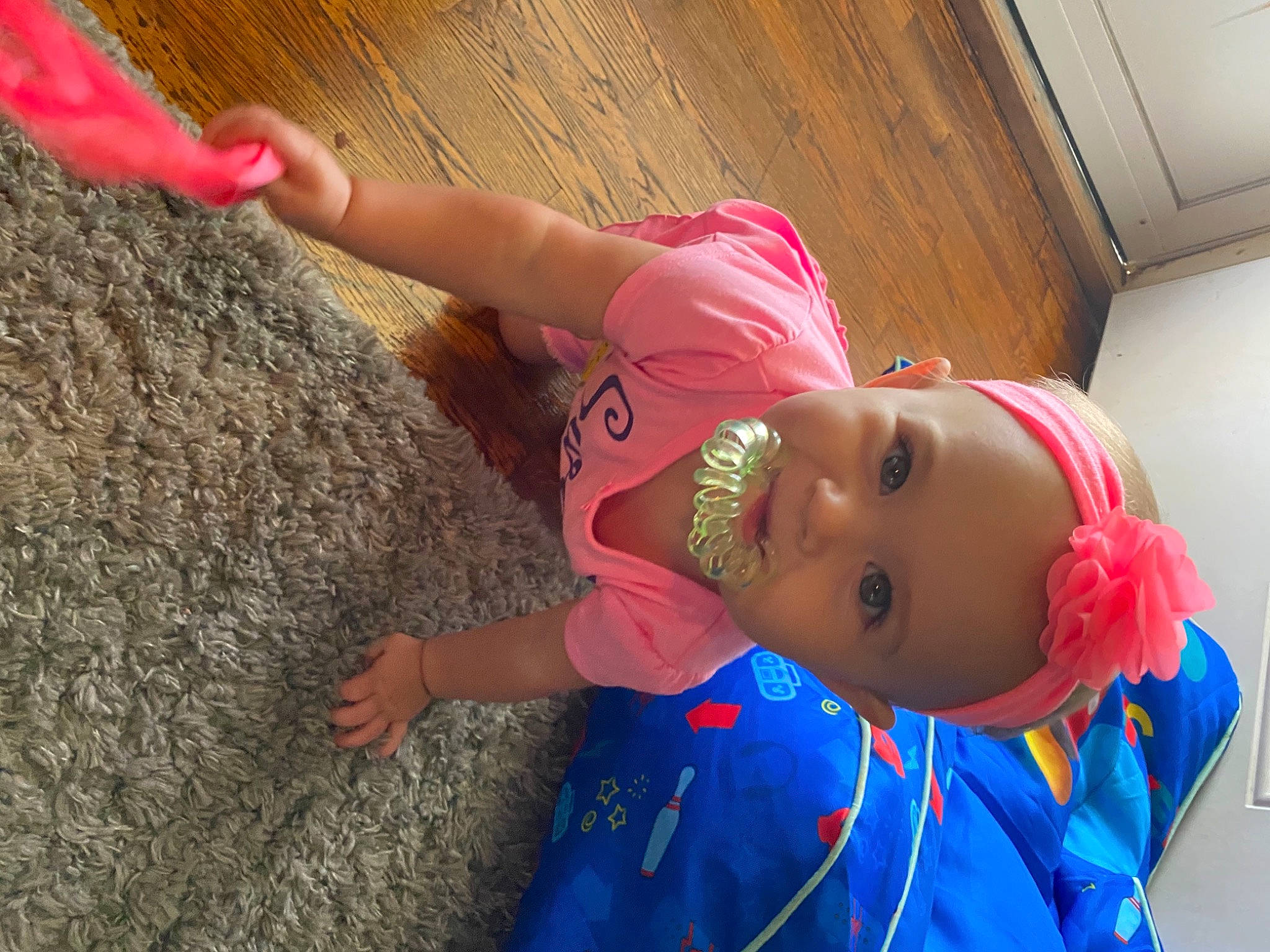 Kaliyah joined the competition — help win amazing prizes! blue, child, elbow, fun, happy, hat, human_leg, joint, leisure, magenta, people_in_nature, person, pink, play, recreation, smile, thigh, toddler, vacation, water