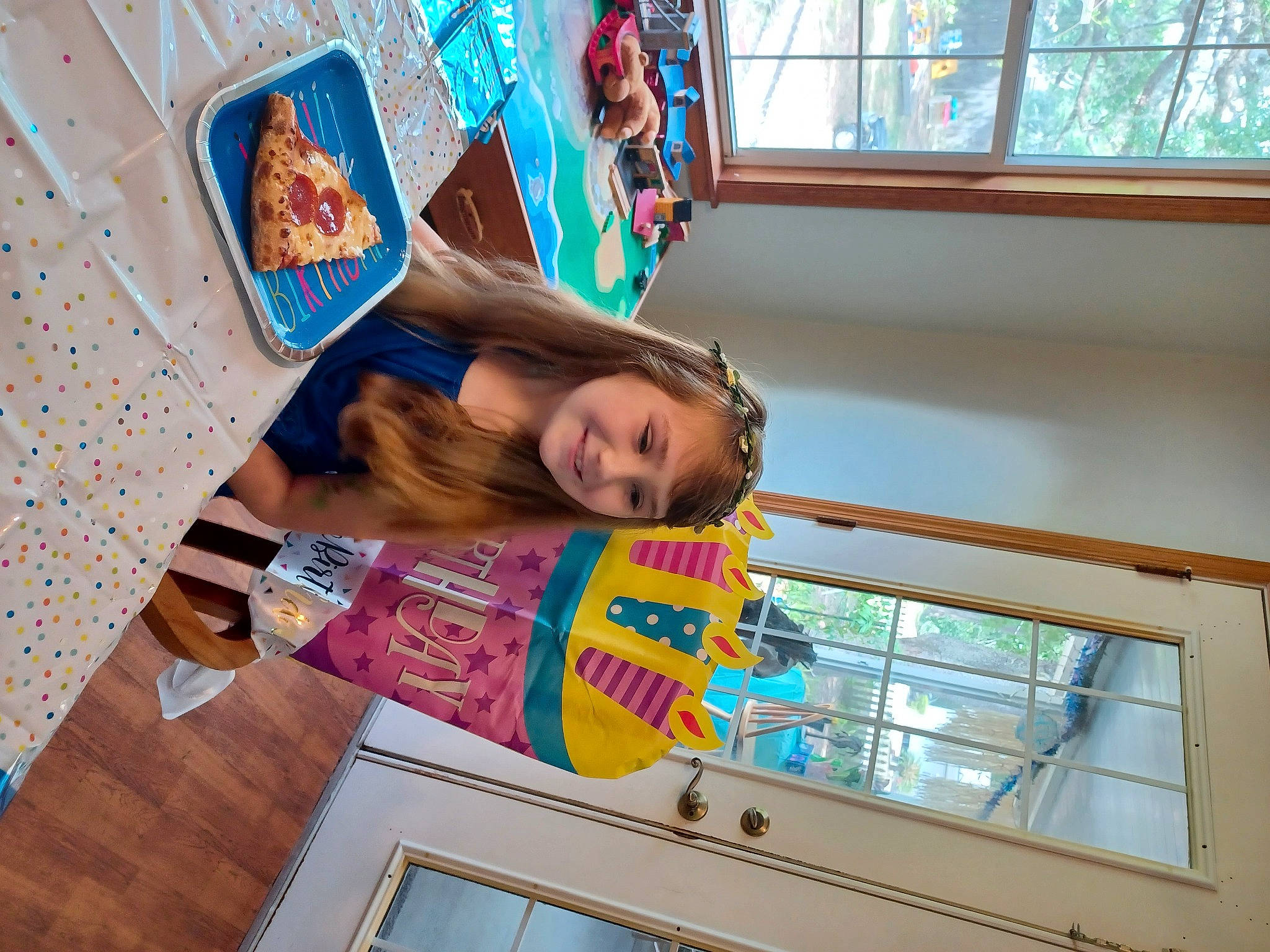 Leila joined the competition — help win amazing prizes! art, building, child, daylighting, event, flooring, fun, glass, happy, house, joy, leisure, pattern, person, room, smile, vacation, visual_arts, window, wood