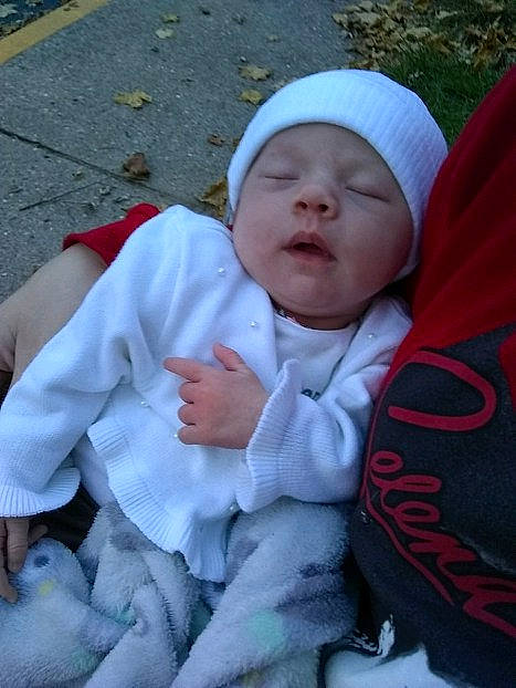 Kennedy joined the competition — help win amazing prizes! baby, child, headwear, person, smile, toddler