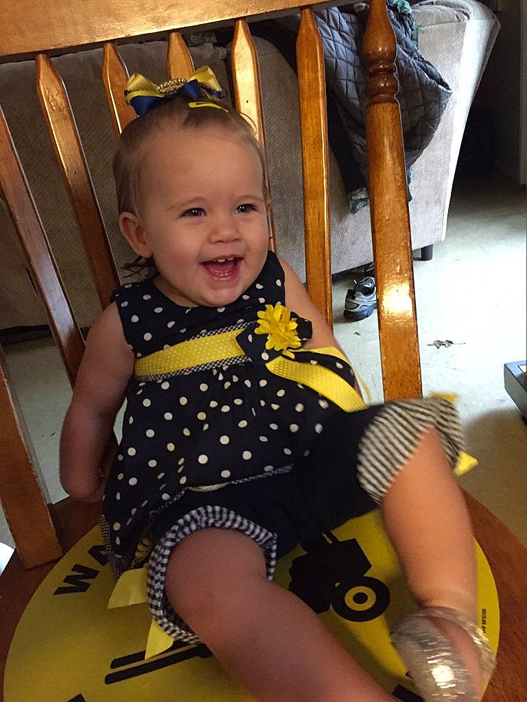 Kennedy is registered to the contest to win money with this photo: baby, baby_products, child, person, product, sitting, toddler