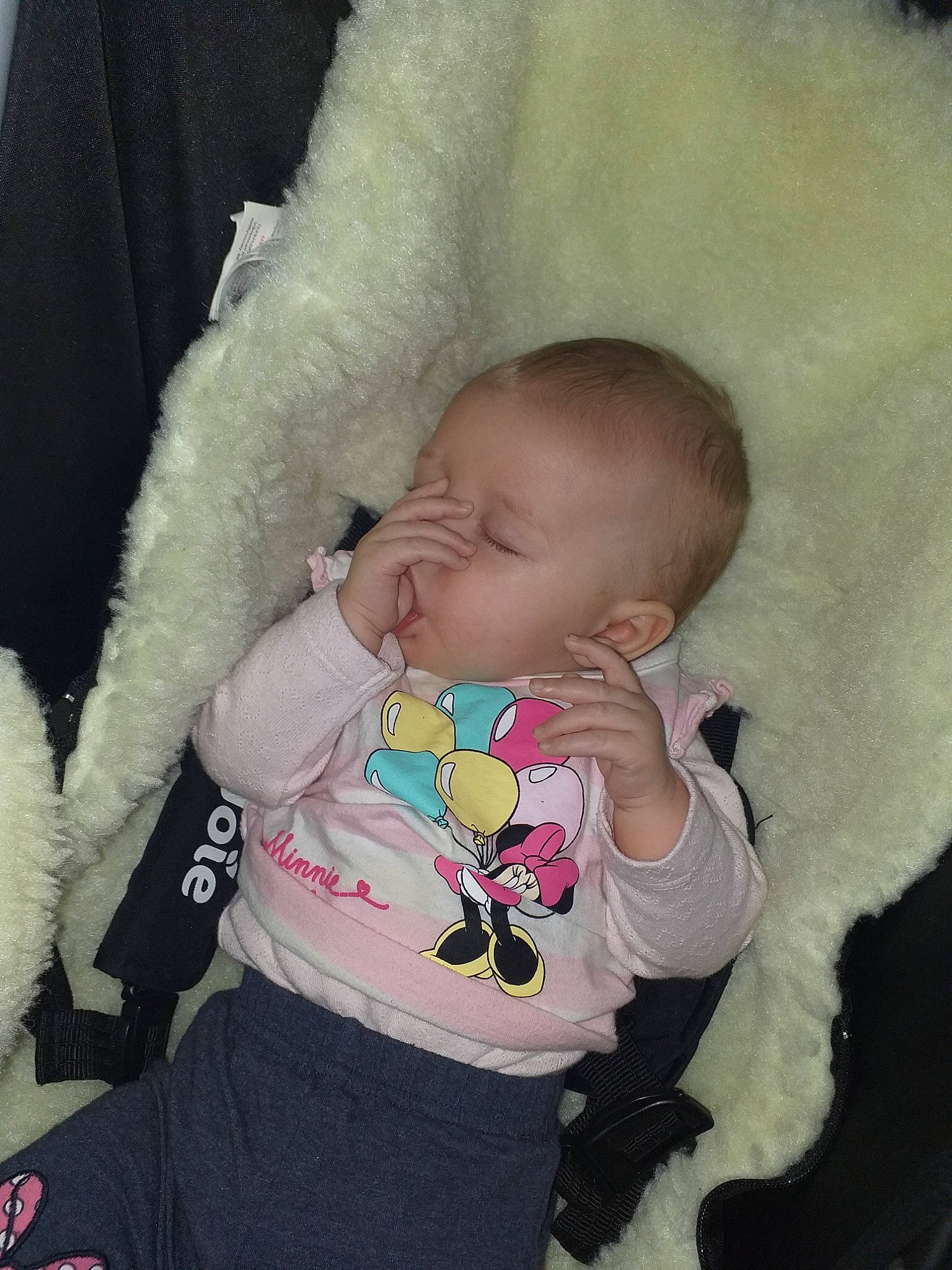 Tanisha joined the competition — help win amazing prizes! baby, baby_products, car_seat, cheek, child, ear, eye, fun, head, iris, joy, lip, mouth, neck, nose, person, pink, product, skin, sleep