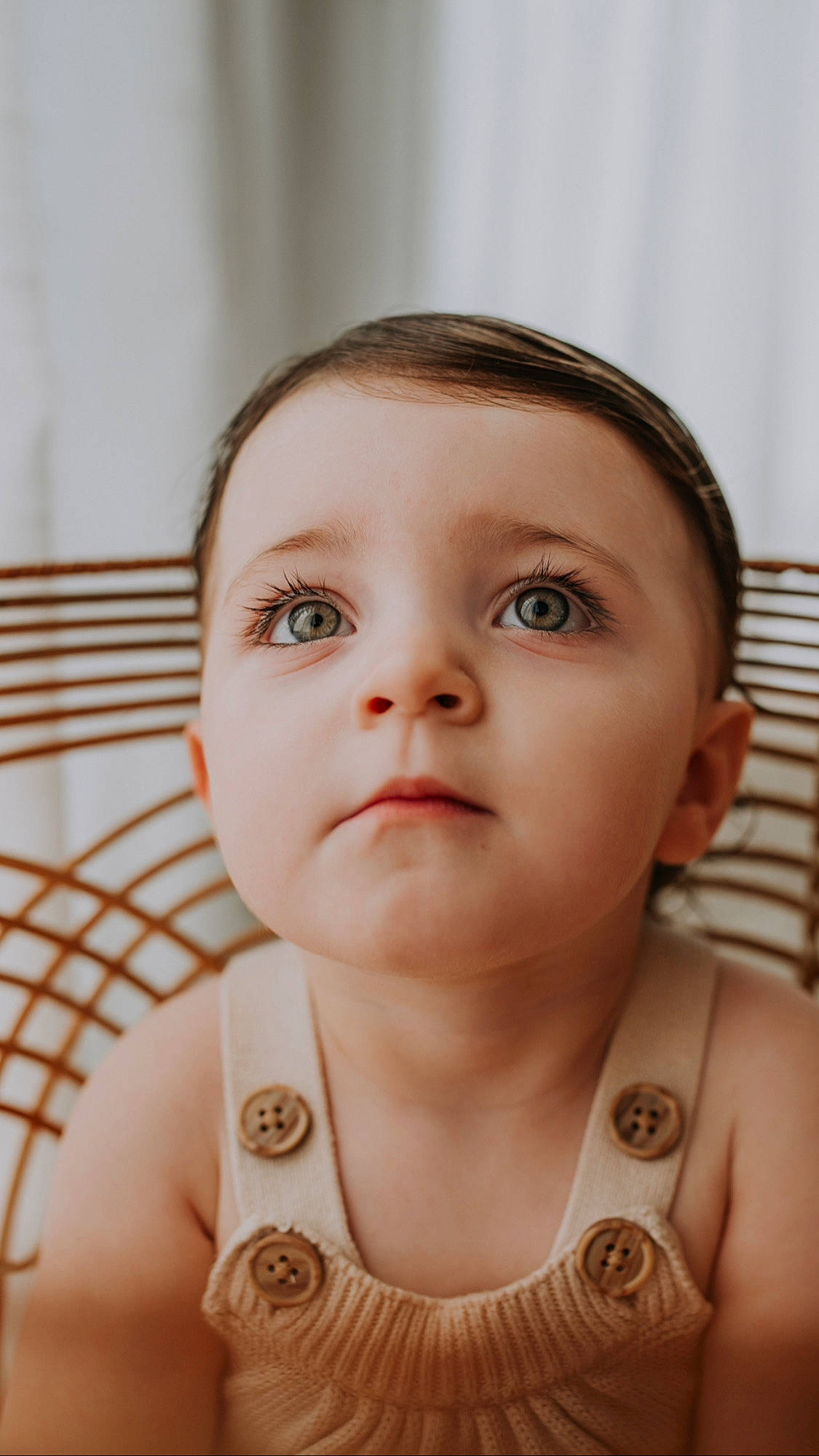 Scout is registered to the contest to win money with this photo: baby, baby_toddler_clothing, cheek, chin, close_up, ear, eye, eyebrow, eyelash, facial_expression, flash_photography, hair, happy, iris, lip, mouth, neck, nose, person, skin