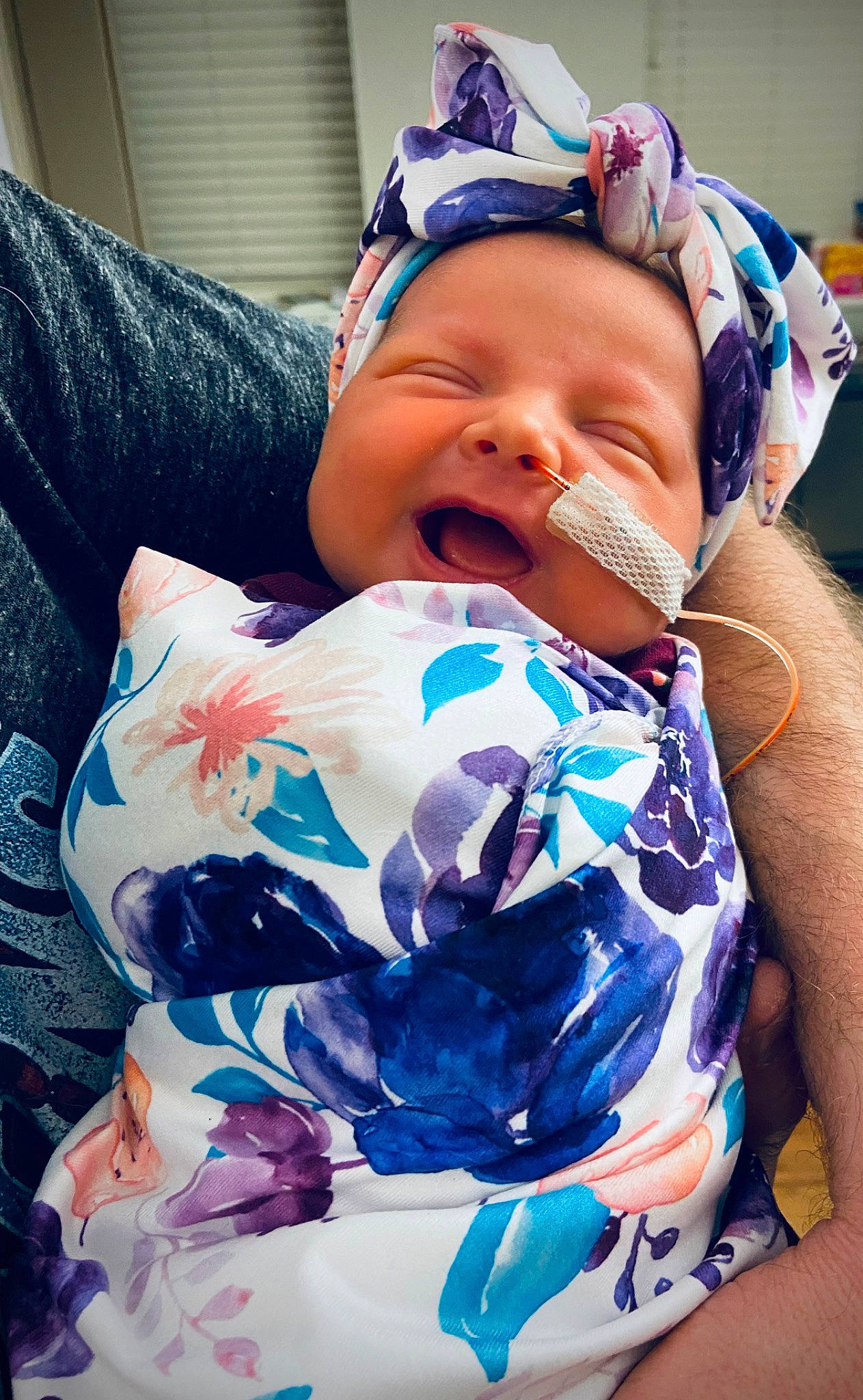 Atley is registered to the contest to win money with this photo: baby, baby_products, baby_sleeping, baby_toddler_clothing, blue, cheek, child, comfort, electric_blue, event, fun, happy, hat, headwear, mouth, pattern, person, personal_protective_equipment, sleep, smile