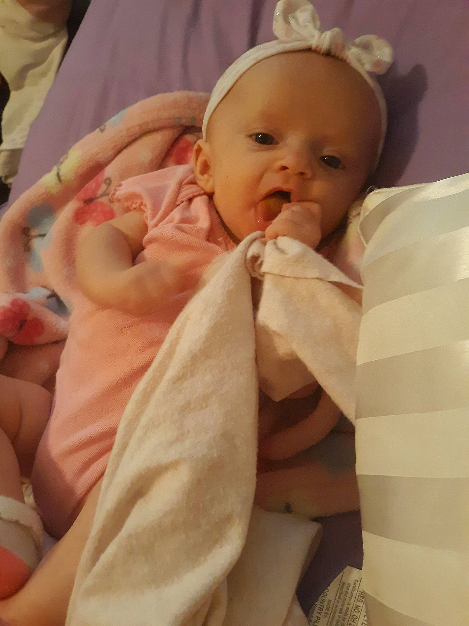 Alexis joined the competition — help win amazing prizes! baby, birth, cheek, child, ear, eye, face, finger, head, mouth, nose, person, skin, toddler