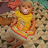 Alexis joined the competition — help win amazing prizes! baby, cheek, child, diaper, product, textile, toddler