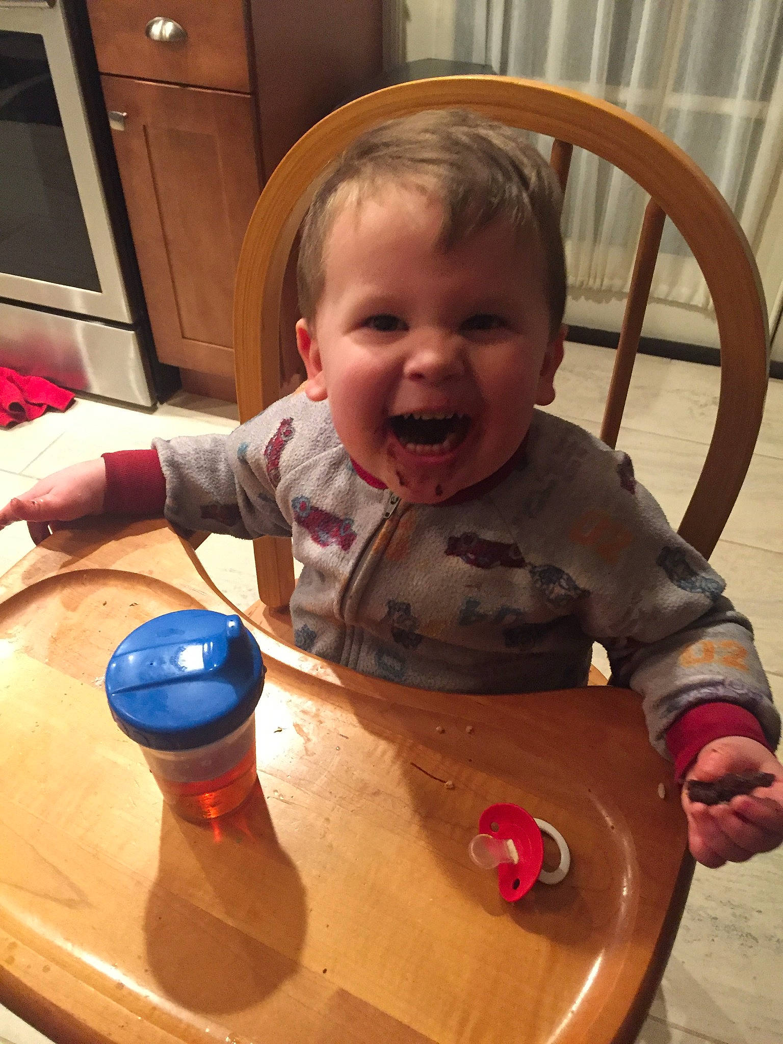 Hunter joined the competition — help win amazing prizes! baby, child, person, play, toddler