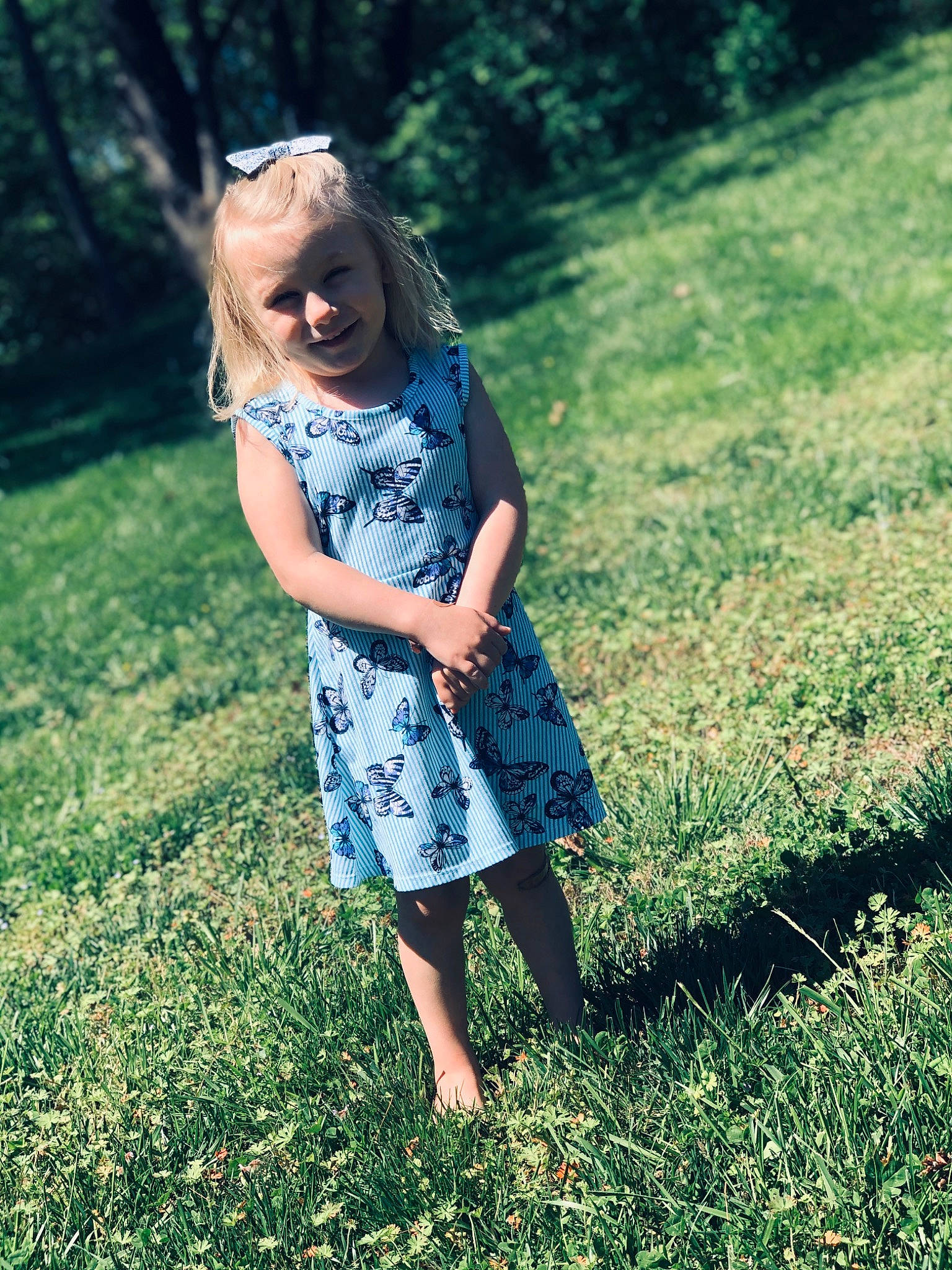 Mailynn joined the competition — help win amazing prizes! blond, child, clothing, design, dress, footwear, grass, grass_family, green, joy, leaf, pattern, people_in_nature, person, photograph, photography, shoe, spring, summer, tree