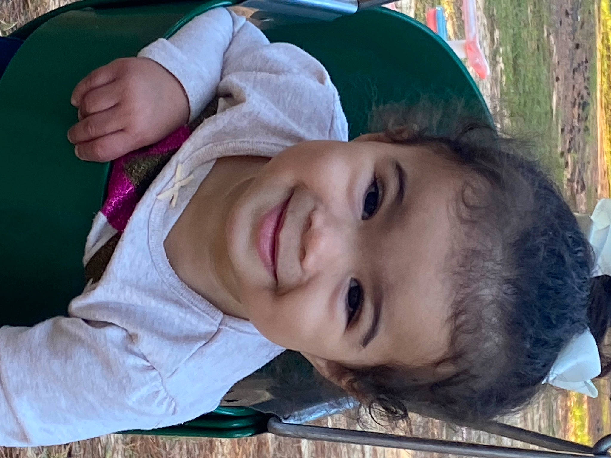 Ava Kate joined the competition — help win amazing prizes! cheek, chin, cool, eyebrow, eyelash, grass, green, happy, hat, joy, leaf, leisure, lip, mouth, nose, person, product, skin, smile, toddler