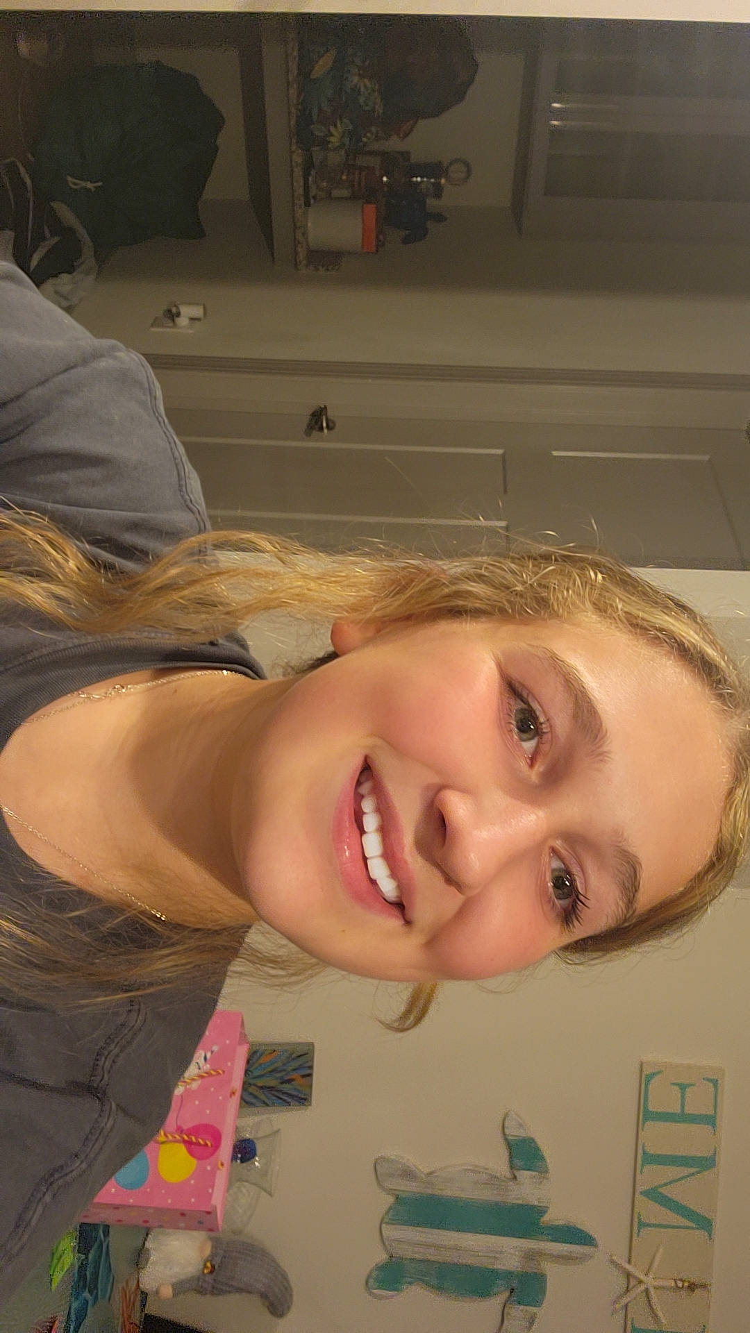 Sophia joined the competition — help win amazing prizes! cabinetry, cheek, chest, chin, eye, eyebrow, eyelash, flooring, forehead, fun, happy, jaw, joy, lip, mouth, nose, person, room, skin, smile