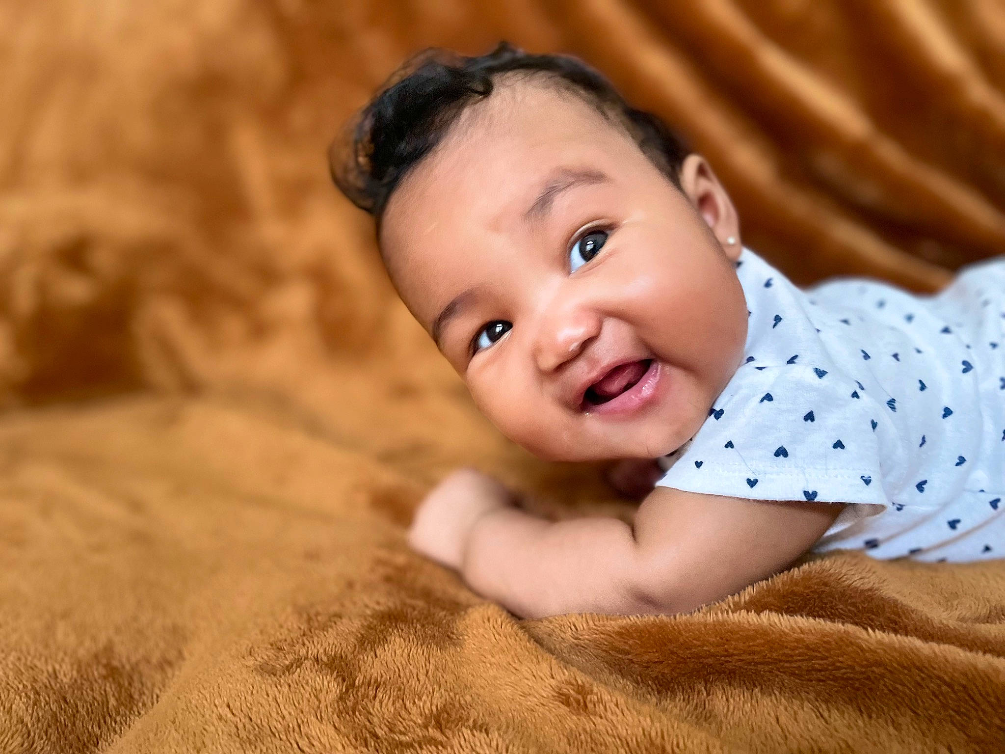 Jiana joined the competition — help win amazing prizes! baby, baby_toddler_clothing, cheek, child, chin, collar, comfort, eye, finger, flash_photography, flooring, fun, happy, iris, nose, person, skin, sleeve, smile, toddler