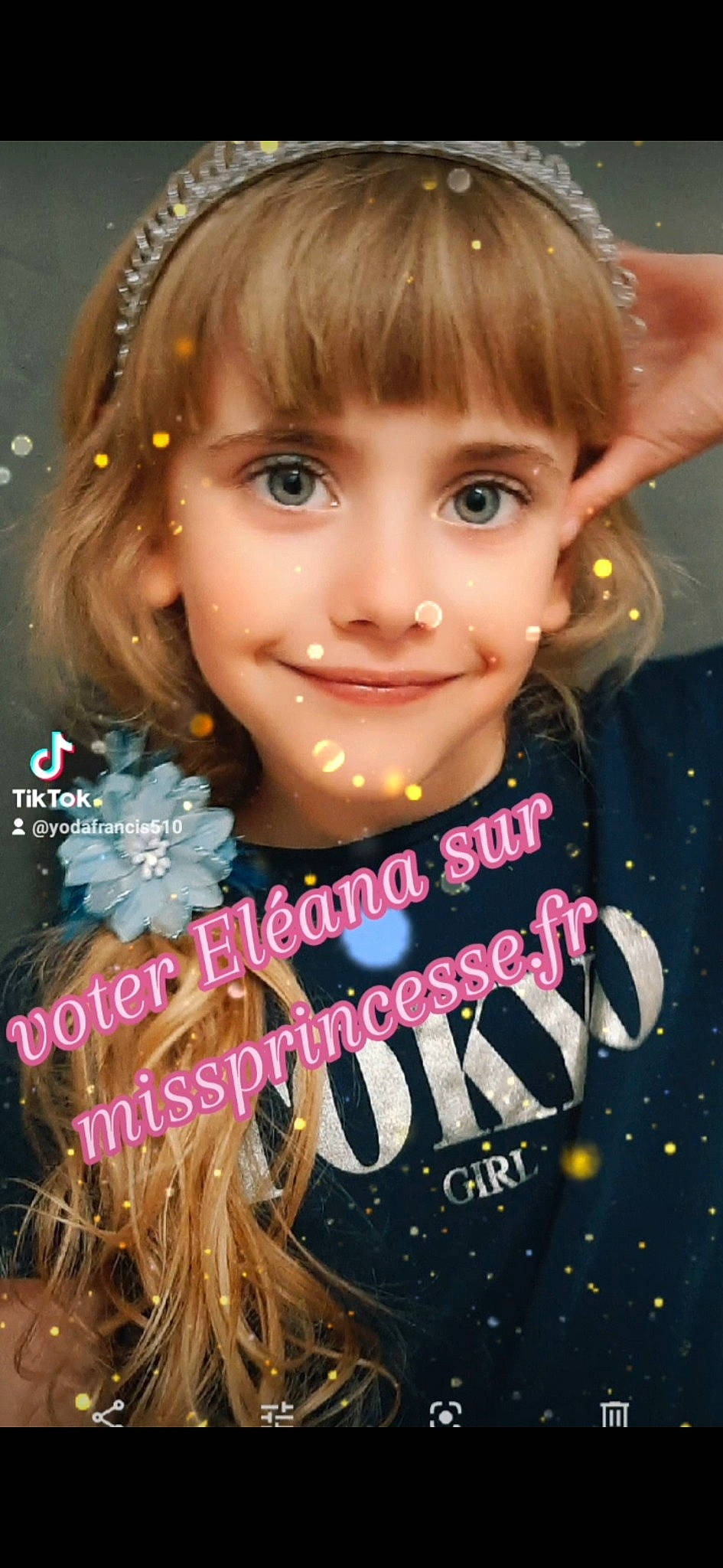 Eléana participe au concours pour gagner de l'argent avec cette photo : bangs, cheek, child, chin, cool, eye, eyebrow, eyelash, face, facial_expression, hair, hairstyle, happy, iris, joy, lip, organ, person, pink, skin