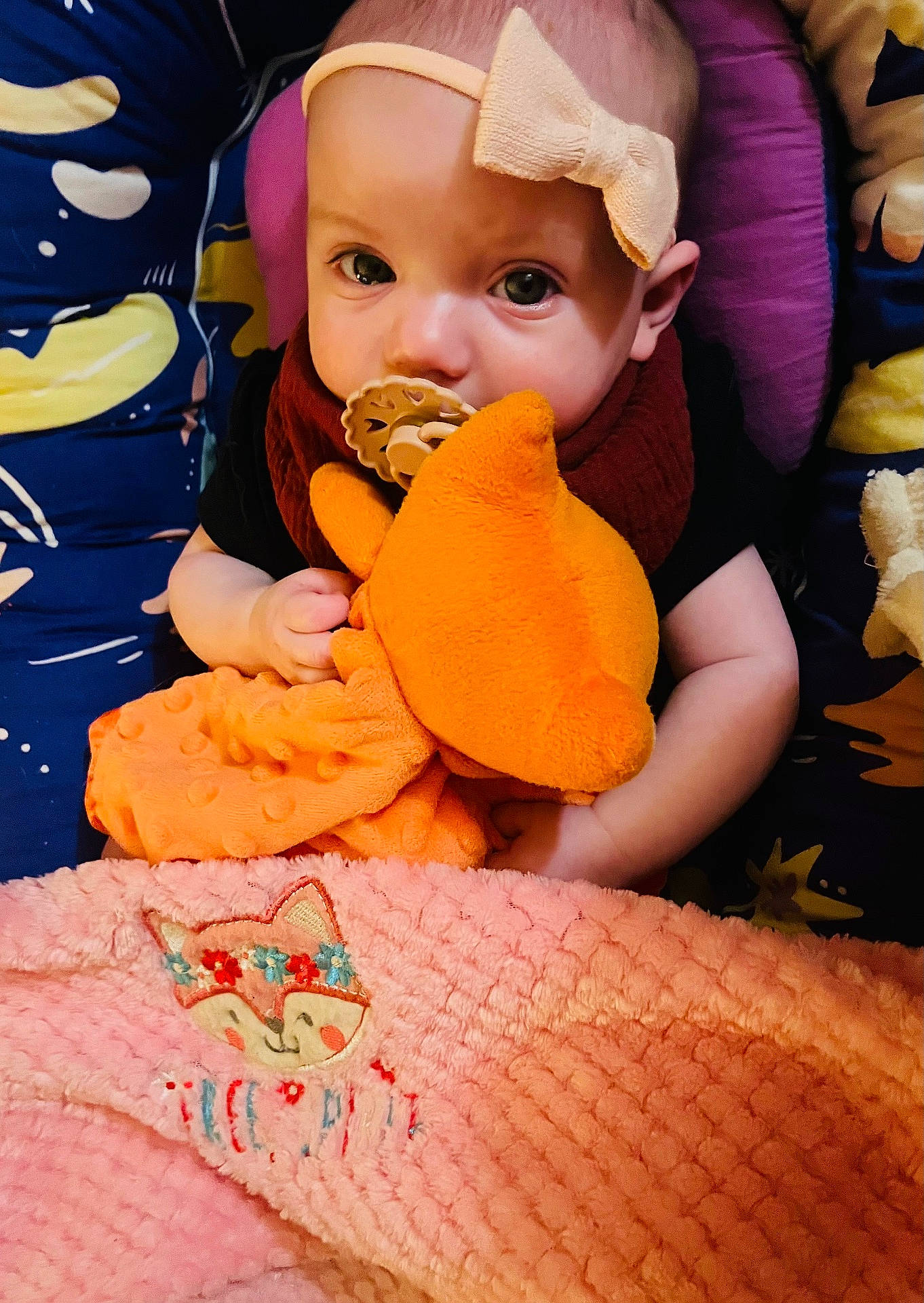 Kora Bella joined the competition — help win amazing prizes! baby, biting, blanket, bodypart, couch, cushion, eating, face, finger, food, furniture, hand, head, homedecor, newborn, person, photography, portrait, quilt, toy