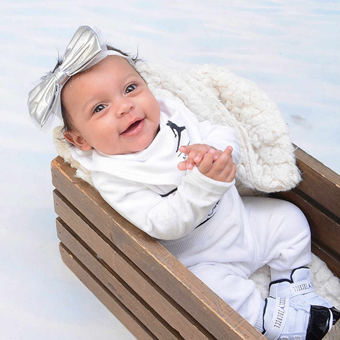 Ja Nylah is registered to the contest to win money with this photo: baby, baby_products, baby_sleeping, beige, child, comfort, person, photography, portrait_photography, product, toddler