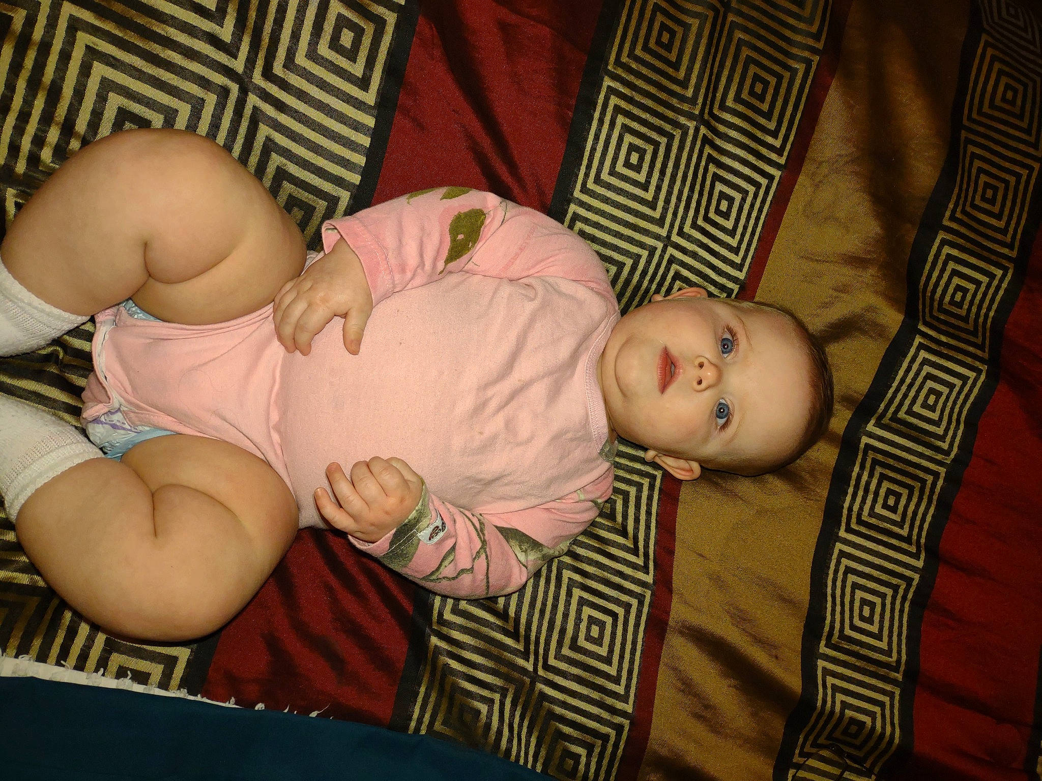 Carlee joined the competition — help win amazing prizes! baby, baby_toddler_clothing, cheek, chest, child, comfort, elbow, facial_expression, finger, human_body, human_leg, knee, mouth, person, product, skin, stomach, thigh, toddler, trunk