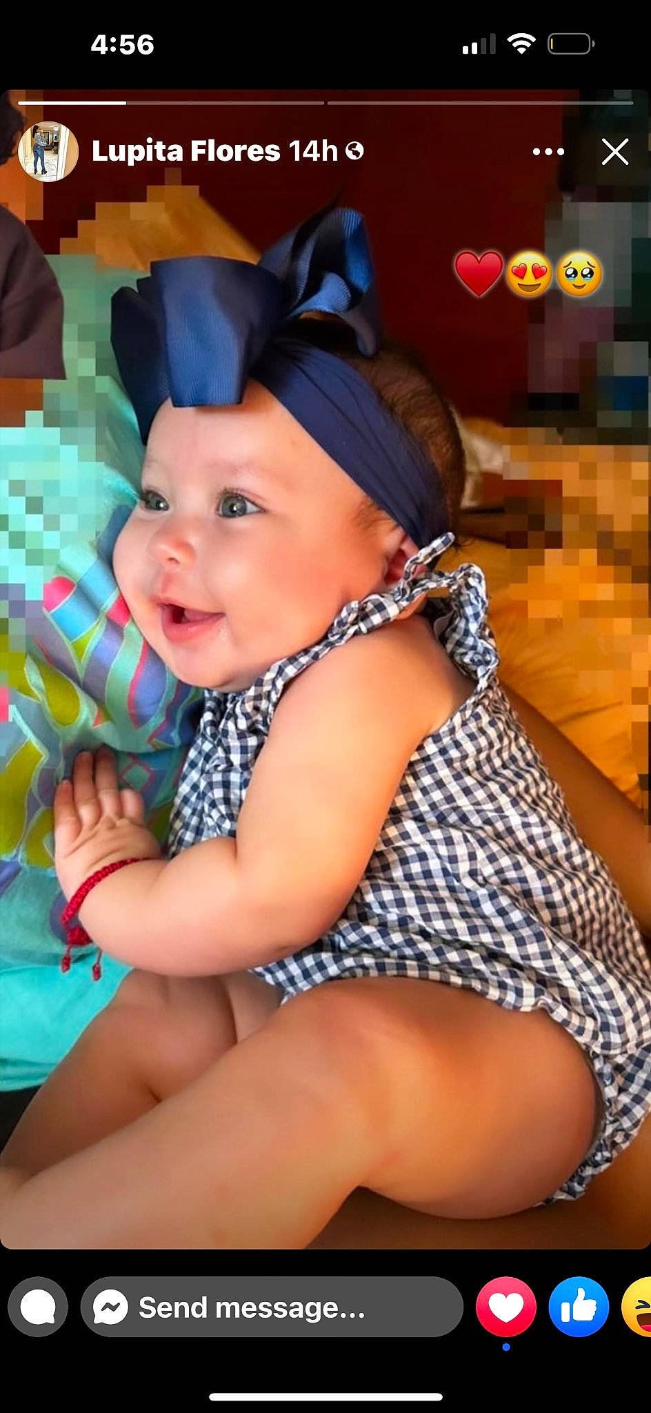 Arybela joined the competition — help win amazing prizes! abdomen, baby, baby_toddler_clothing, child, clothing, facial_expression, fashion_accessory, fun, happy, hat, headwear, human_leg, lap, leg, pattern, person, skin, smile, sun_hat, thigh