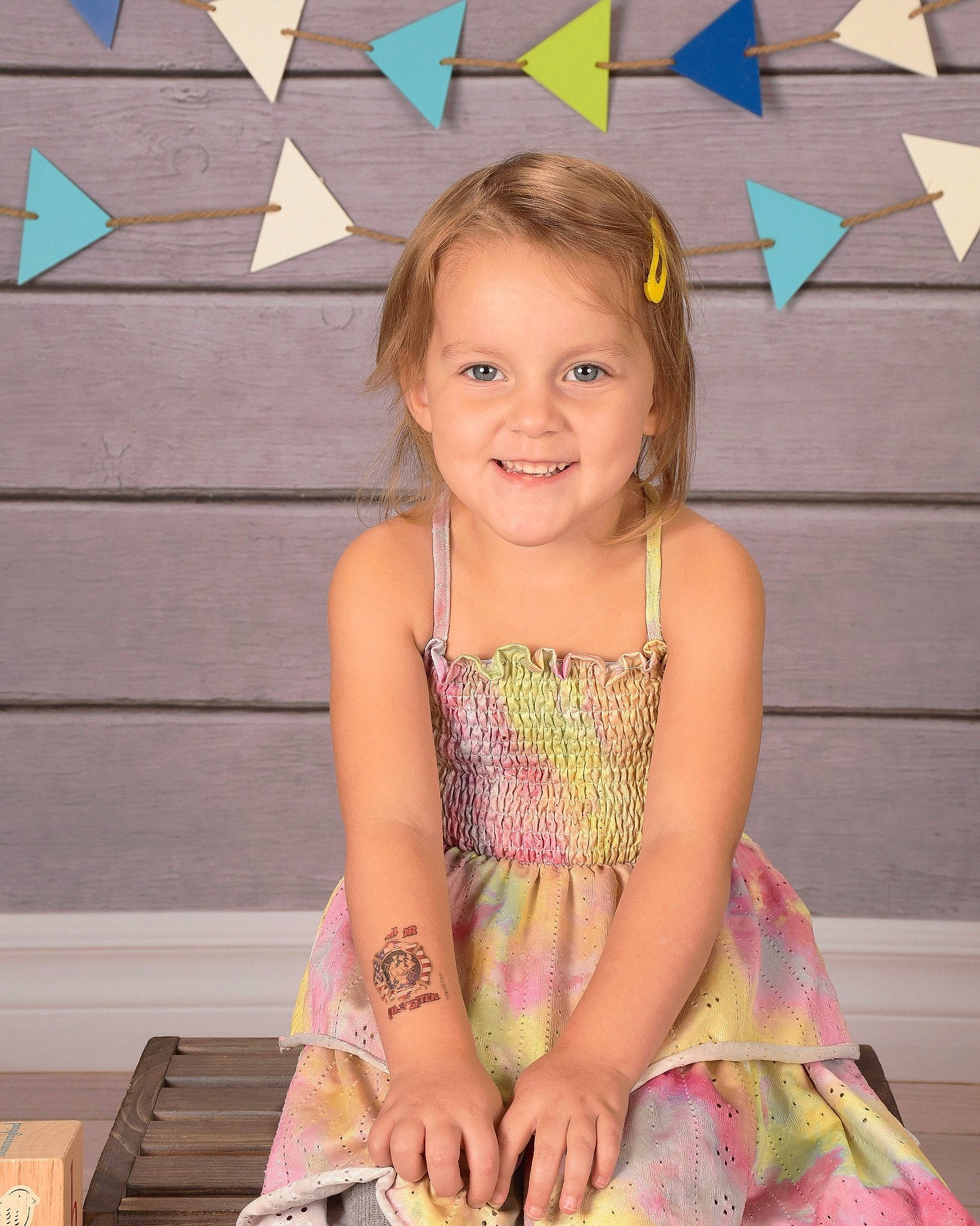 Kambria is registered to the contest to win money with this photo: baby_toddler_clothing, baking, beauty, child, event, facial_expression, fun, happy, joy, leisure, magenta, party, pattern, person, pink, play, sitting, smile, summer, sweetness