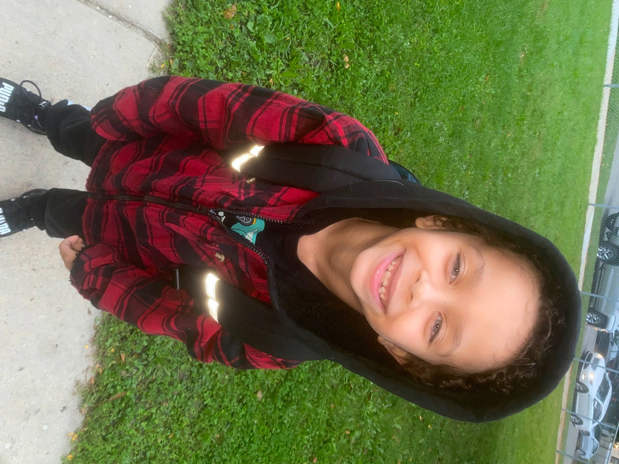 Gregory joined the competition — help win amazing prizes! carmine, fashion_accessory, fun, grass, grass_family, green, happy, joy, lawn, leisure, pattern, people_in_nature, person, plant, recreation, smile, tree