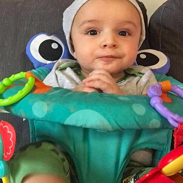 Izayah is registered to the contest to win money with this photo: baby, baby_carriage, baby_products, baby_toys, cheek, child, eye, head, iris, person, play, product, skin, toddler, toy