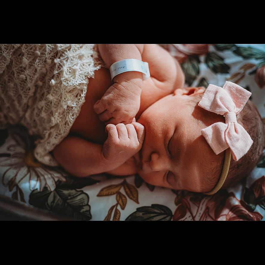 Emmarie joined the competition — help win amazing prizes! architecture, baby, bodypart, building, clothing, computerhardware, electronics, face, finger, hand, hardware, hat, head, hospital, newborn, person, photography, portrait, screen, sleeping