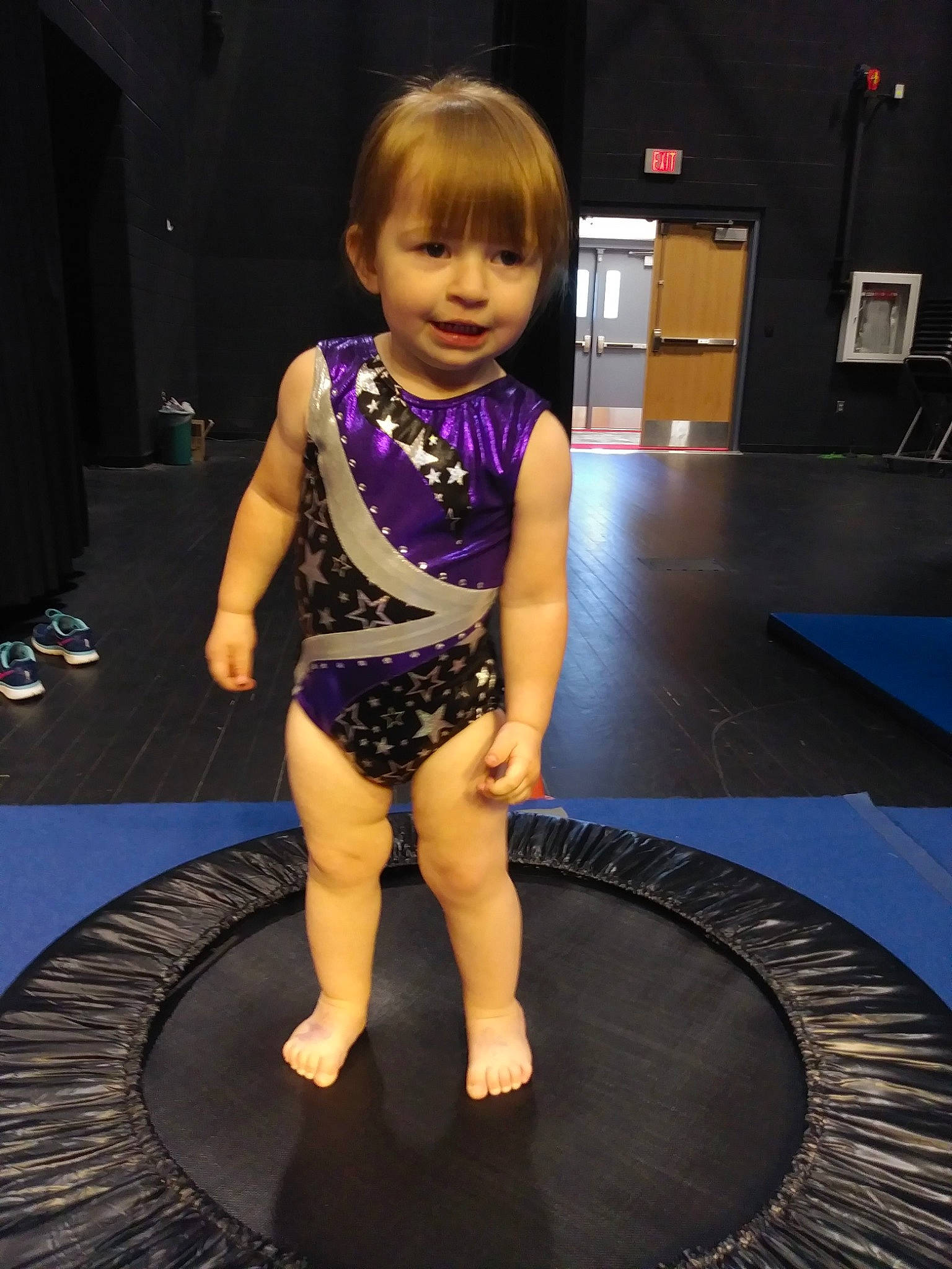Ashtyn joined the competition — help win amazing prizes! child, fun, joy, leotard, performance, person, sportswear, toddler
