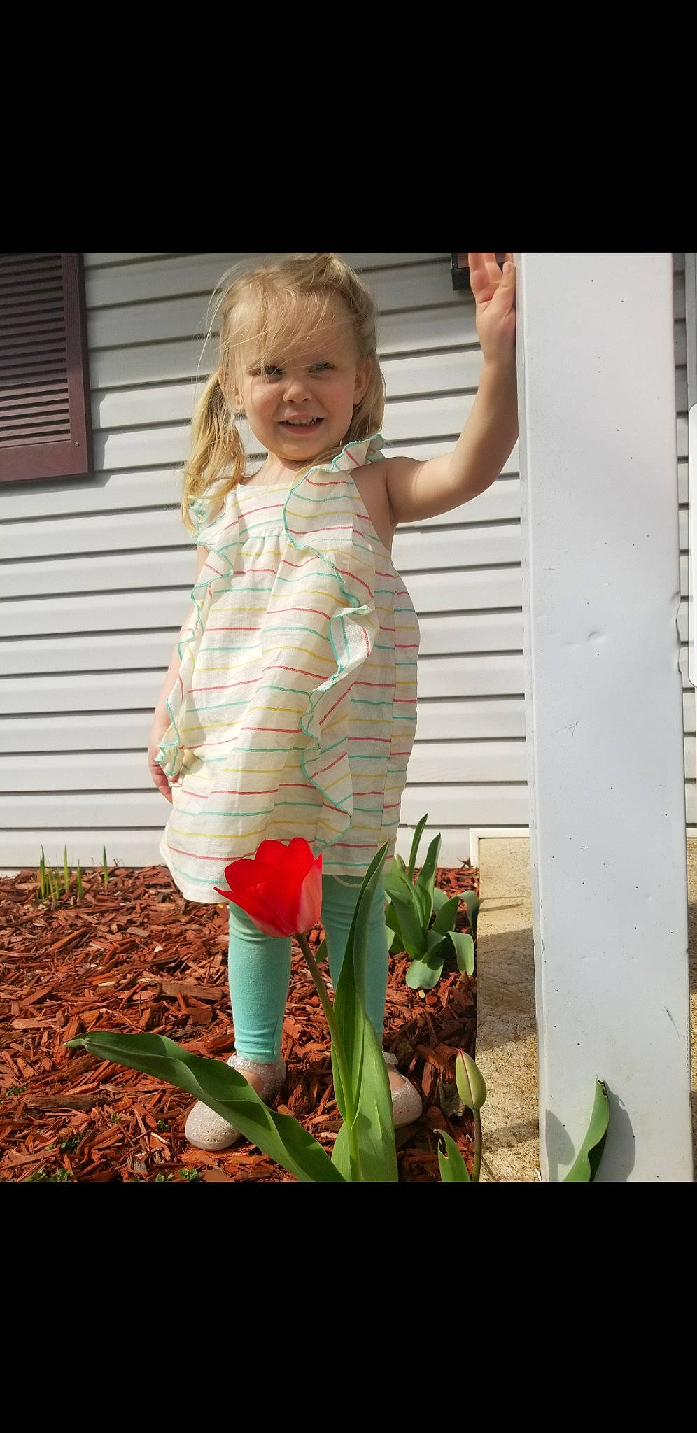 Evelyn Ann joined the competition — help win amazing prizes! adaptation, child, dress, flower, joy, person, plant, play, smile, toddler