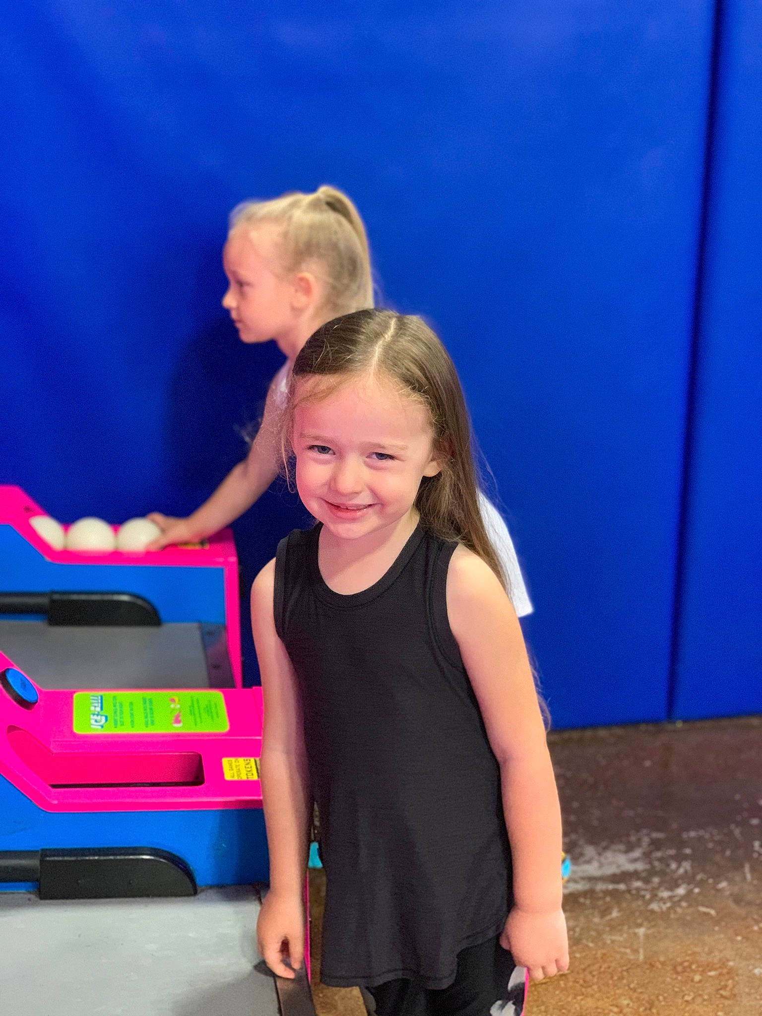 Jenci is registered to the contest to win money with this photo: blue, child, electric_blue, entertainment, event, flash_photography, fun, gadget, gesture, happy, indoor_games_and_sports, joy, leisure, magenta, person, play, recreation, smile, t_shirt, toddler