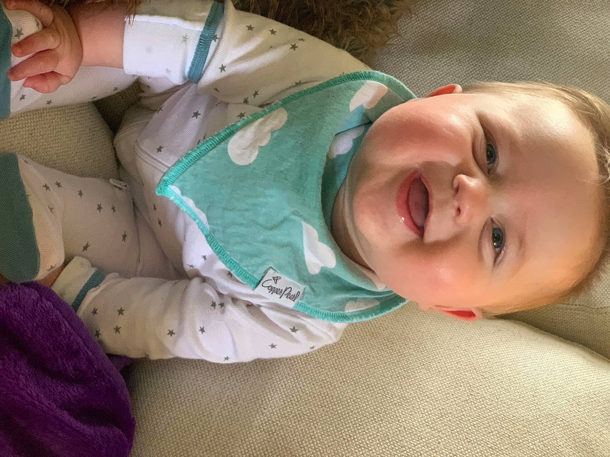 Briggs joined the competition — help win amazing prizes! baby, baby_products, baby_toddler_clothing, cheek, child, comfort, elbow, facial_expression, hand, happy, human_body, iris, mouth, nose, person, skin, sleeve, smile, textile, toddler