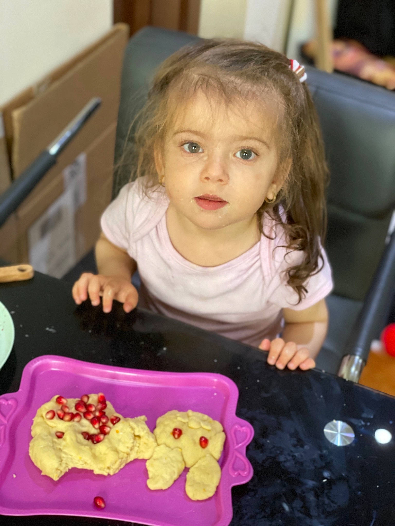 Alisha joined the competition — help win amazing prizes! baked_goods, baking, birthday, buttercream, cake, cake_decorating, child, comfort_food, cuisine, dessert, eating, food, icing, party, person, play, sweetness, toddler