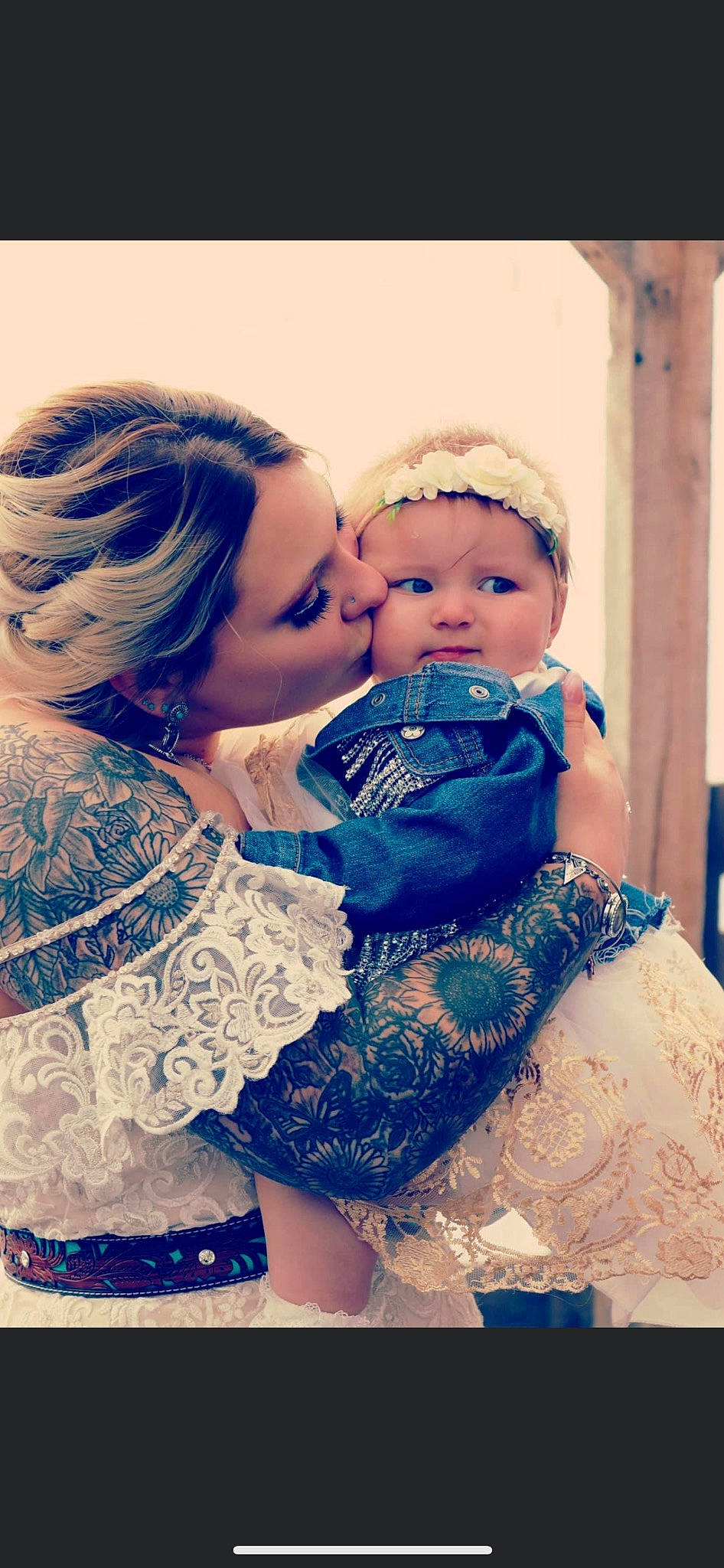 Hazel joined the competition — help win amazing prizes! aqua, baby, blue, child, electric_blue, event, facial_expression, flash_photography, fun, gesture, hairstyle, happy, hat, interaction, iris, kiss, people_in_nature, person, shoulder, skin