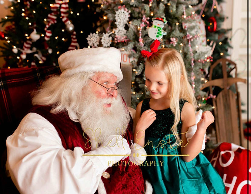 Addyson is registered to the contest to win money with this photo: beard, beauty, christmas, christmas_decoration, christmas_ornament, christmas_tree, clothing, event, facial_expression, fun, hair, happy, head, human_body, joy, person, photograph, red, santa_claus, smile