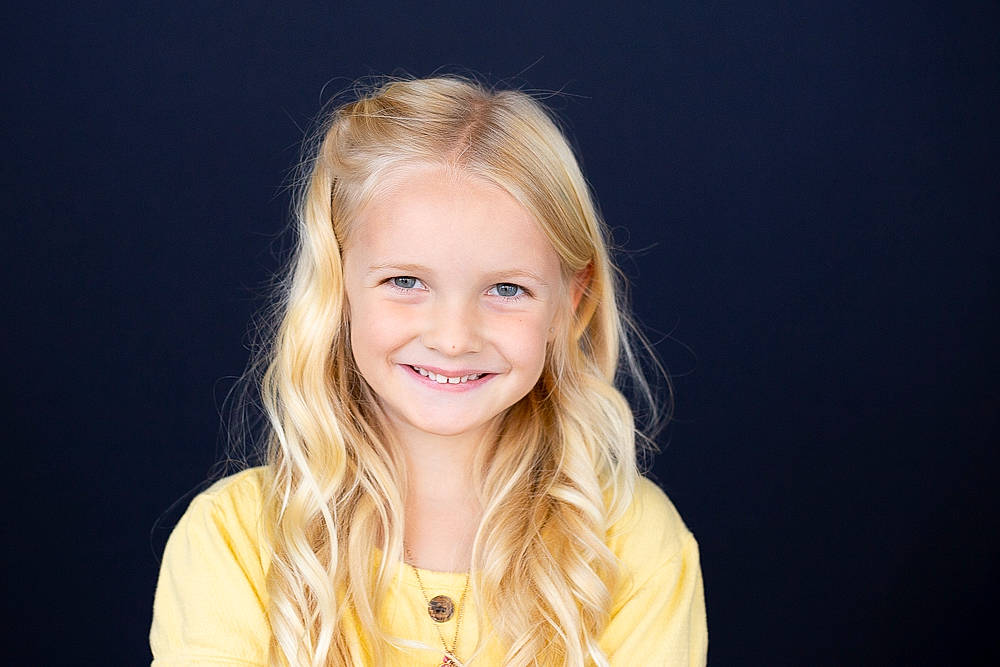Addyson joined the competition — help win amazing prizes! blond, brown_hair, cheek, child, child_model, electric_blue, event, flash_photography, fun, hair, happy, iris, jewellery, joy, laugh, necklace, person, portrait, portrait_photography, sitting