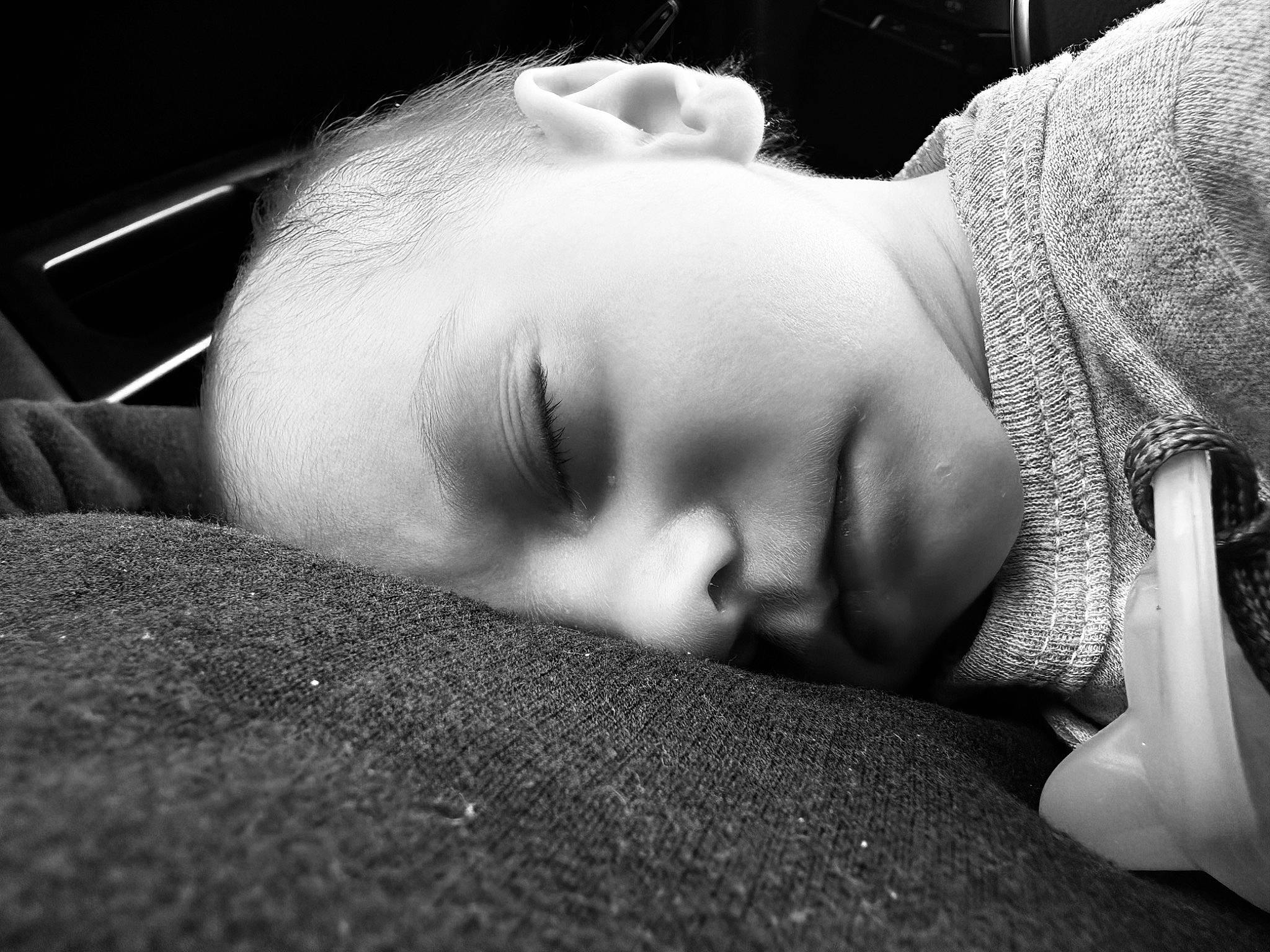 Madisyn is registered to the contest to win money with this photo: baby, black_and_white, cheek, cloud, comfort, eye, eyebrow, eyelash, finger, flash_photography, gesture, hand, human_body, iris, lip, mouth, nose, person, skin, style