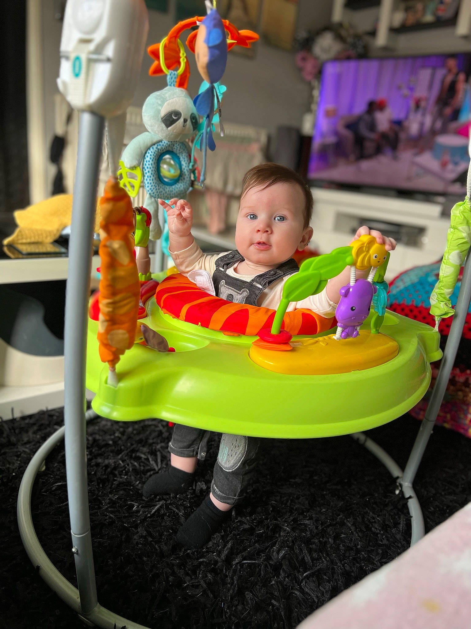 Noah-james joined the competition — help win amazing prizes! amusement_ride, animation, baby, baby_mobile, baby_products, baby_toys, child, event, fun, leisure, party, party_supply, person, plastic, play, recreation, room, sitting, stuffed_toy, toddler