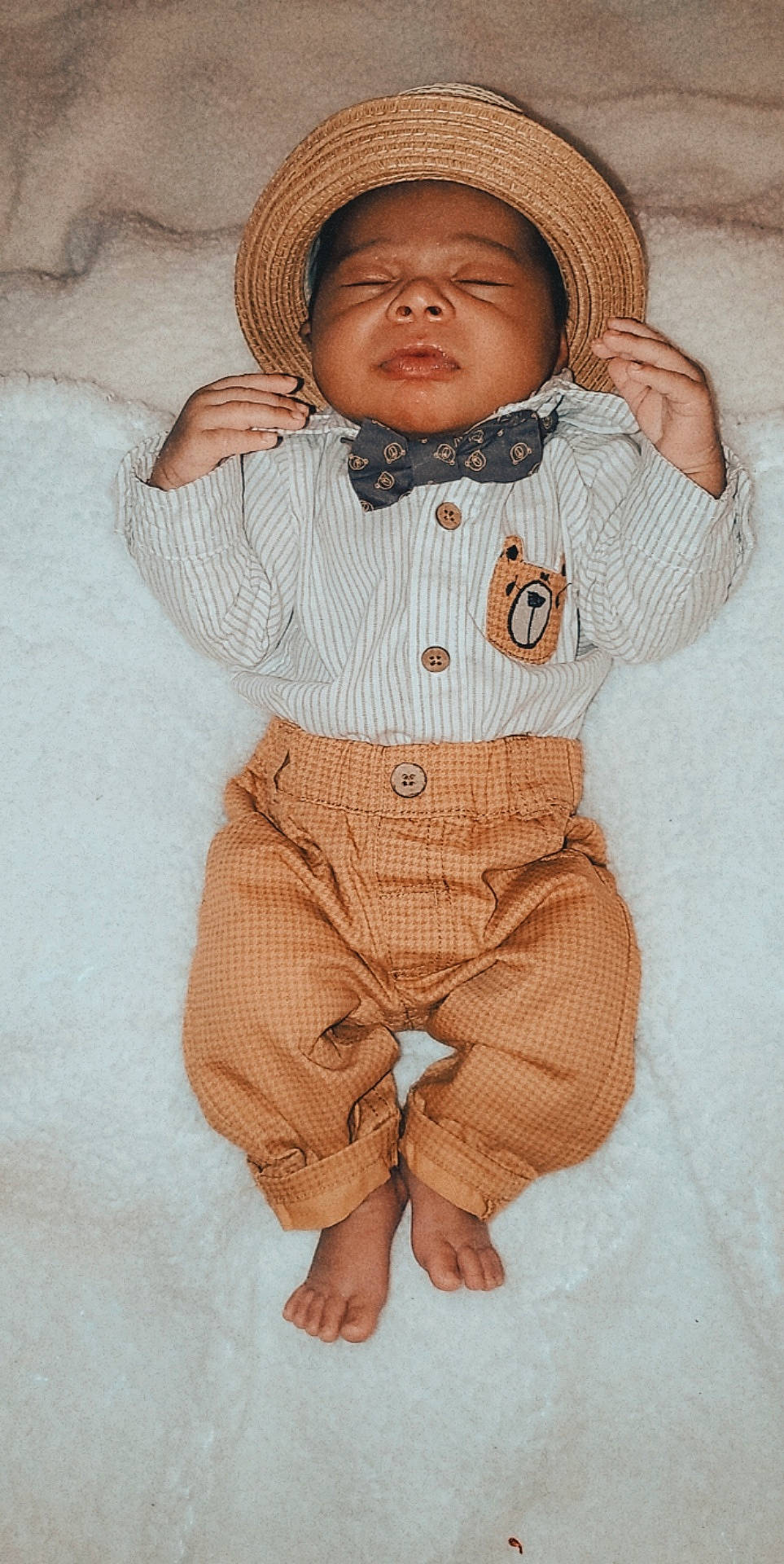 Kamdyn joined the competition — help win amazing prizes! baby, baby_toddler_clothing, clothing, collar, comfort, cool, dress, dress_shirt, eye, face, facial_expression, happy, headgear, headwear, outerwear, person, skin, sleeve, smile, toddler