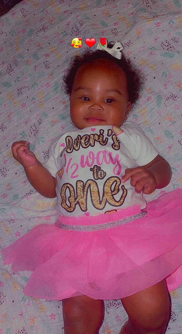 Averi joined the competition — help win amazing prizes! baby, baby_toddler_clothing, ballet_tutu, child, dress, event, eye, face, happy, head, magenta, person, pink, product, ruffle, skin, sleeve, smile, t_shirt, toddler