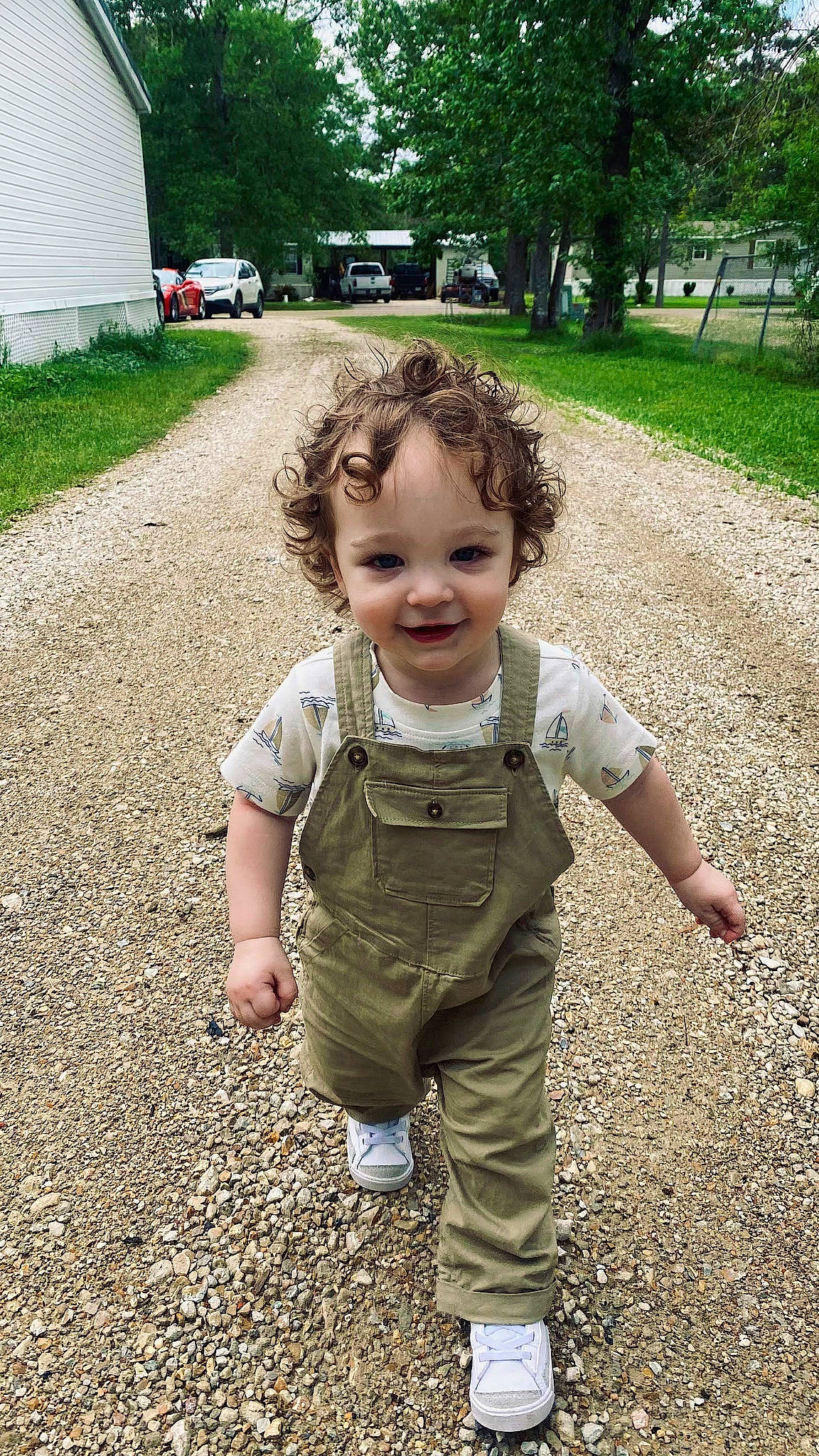 Jameson is registered to the contest to win money with this photo: asphalt, baby, baby_toddler_clothing, botany, child, fun, grass, grass_family, happy, joy, landscape, leisure, nature, people_in_nature, person, plant, public_space, sitting, smile, soil