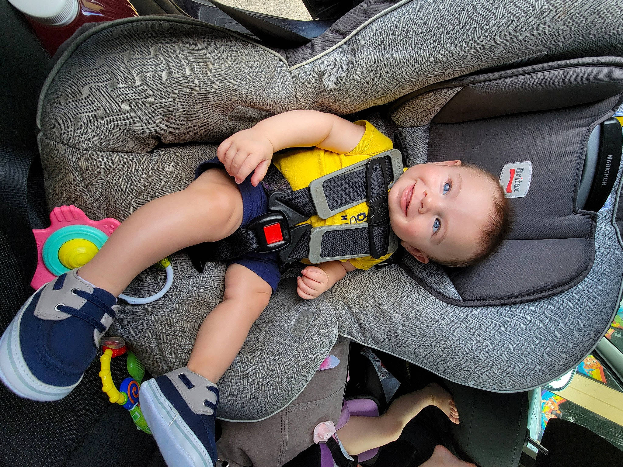 Lukka joined the competition — help win amazing prizes! auto_part, automotive_design, automotive_wheel_system, baby, baby_carriage, baby_products, car, car_seat, car_seat_cover, child, comfort, fun, joy, lap, motor_vehicle, person, product, seat_belt, steering_part, thigh