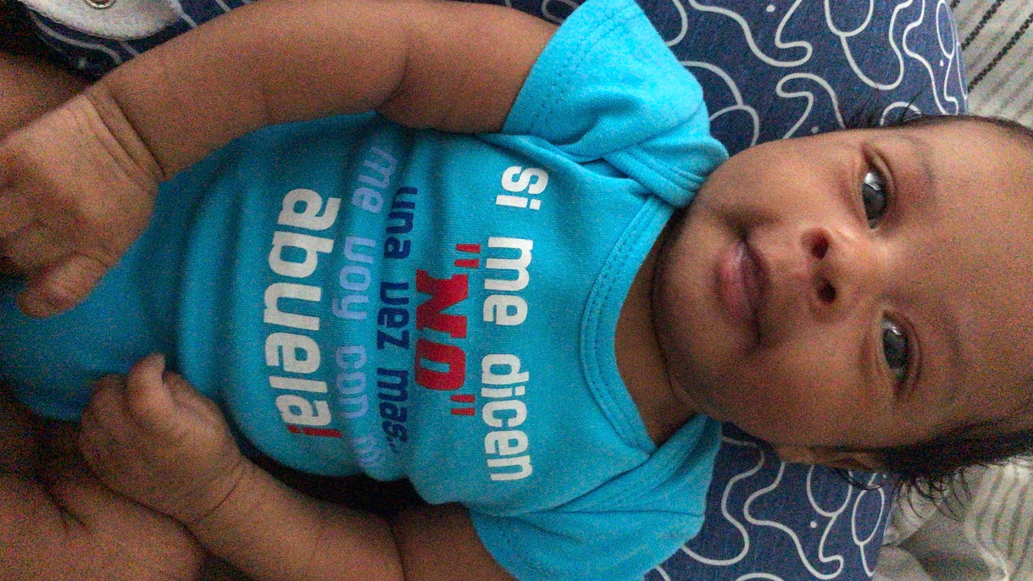 Elias joined the competition — help win amazing prizes! arm, azure, baby, baby_toddler_clothing, cheek, child, comfort, eyelash, finger, hand, human_body, mammal, muscle, nail, nose, organ, person, product, skin, thumb