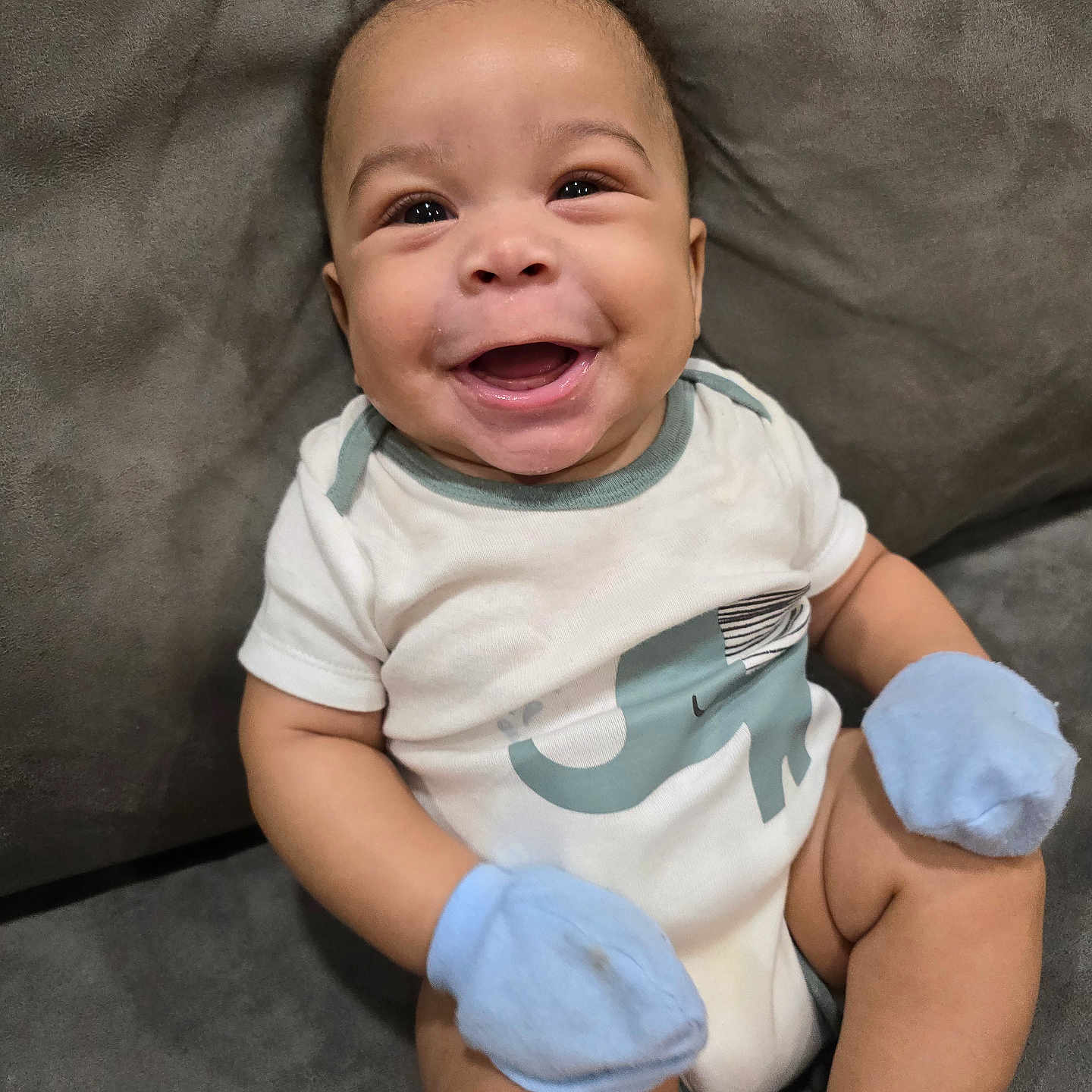 Jiraiya joined the competition — help win amazing prizes! accessories, baby, babylaughing, clothing, couch, face, glove, happy, head, hosiery, jewelry, laughing, necklace, person, photography, portrait, sitting, smile, sock, t_shirt